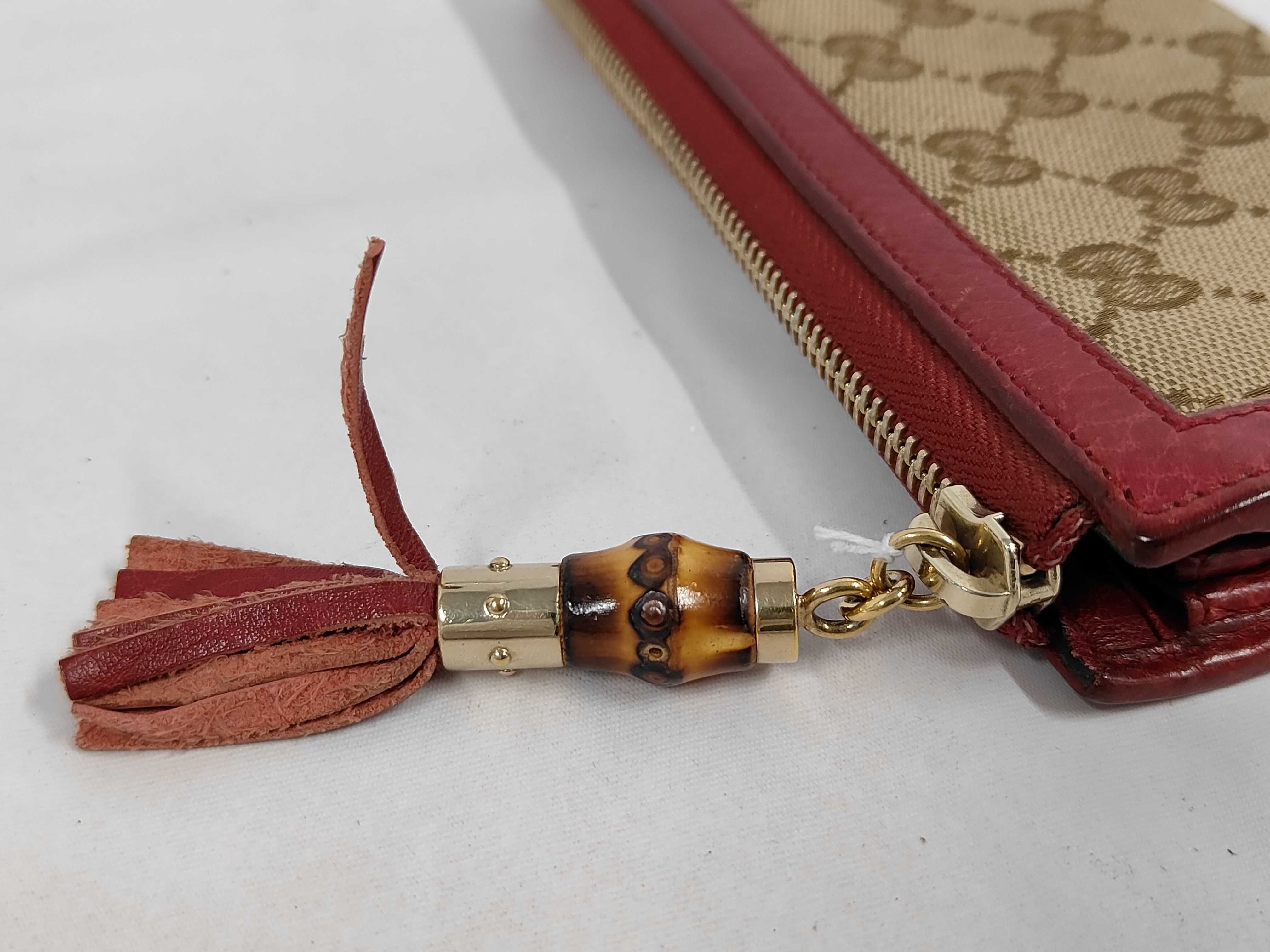 long wallet, worn wallet — view 5