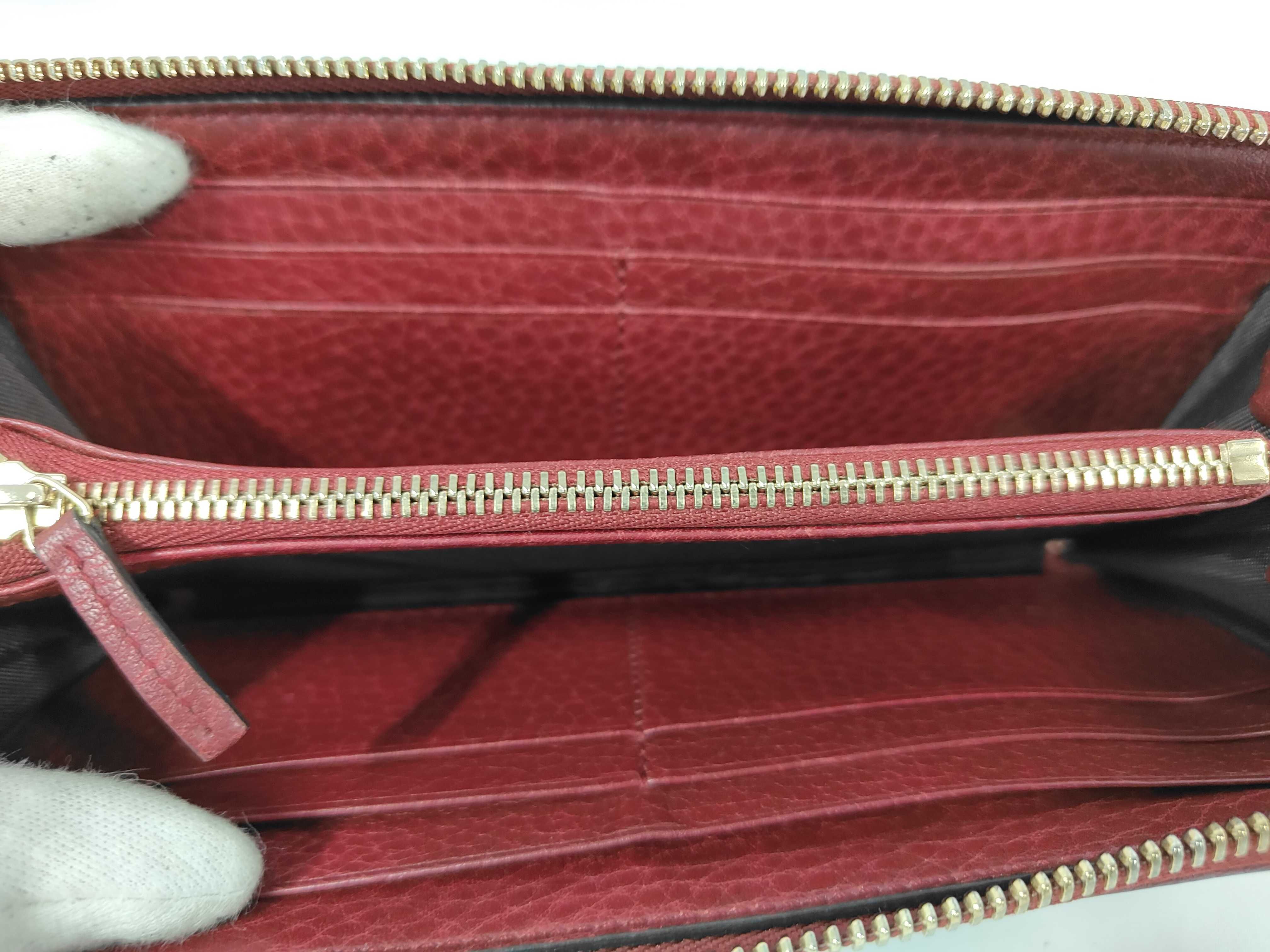 long wallet, worn wallet — view 9
