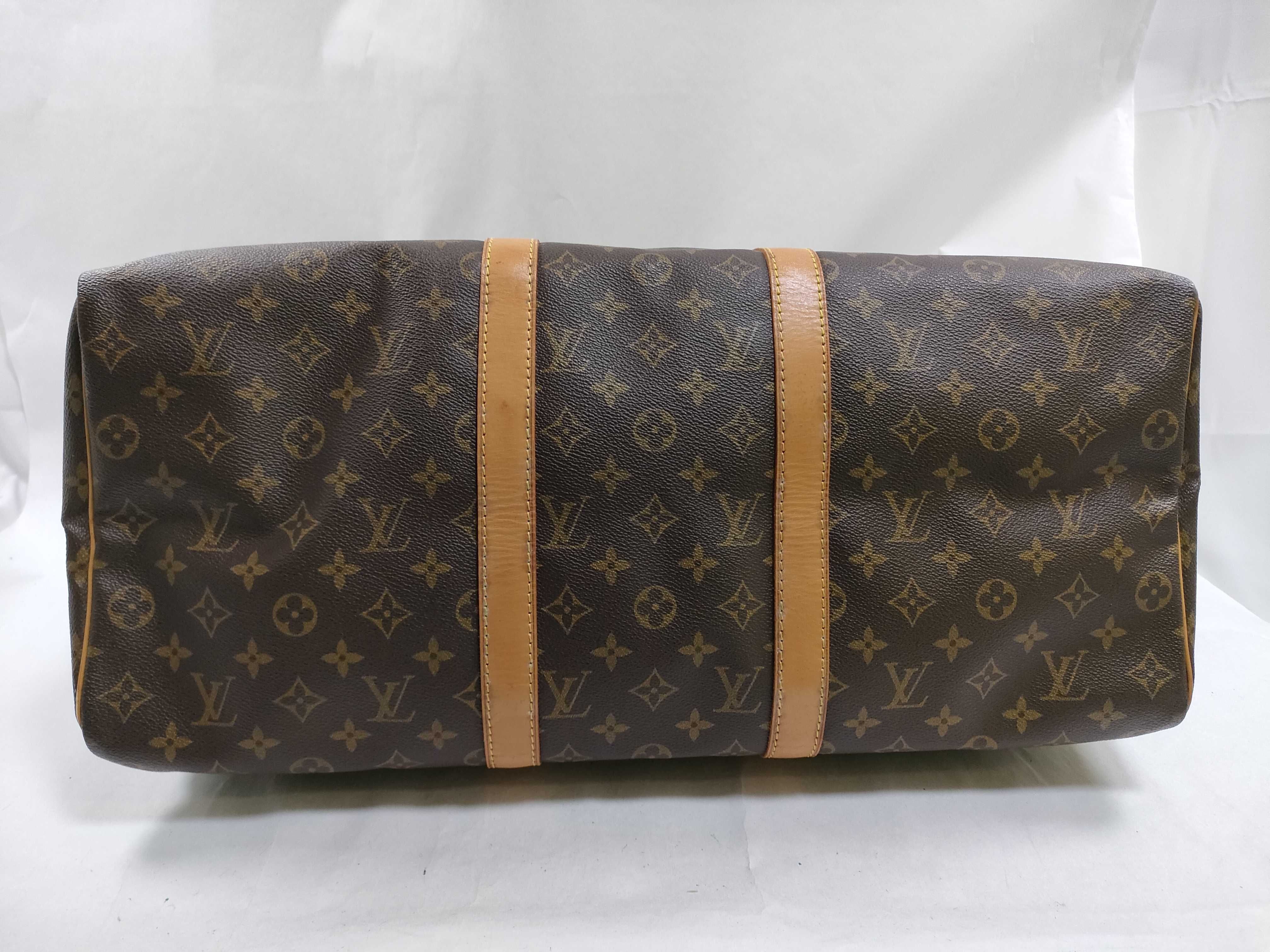 Monogram Keepall 50 M41426 SP0935 Brown Boston Bag — view 8