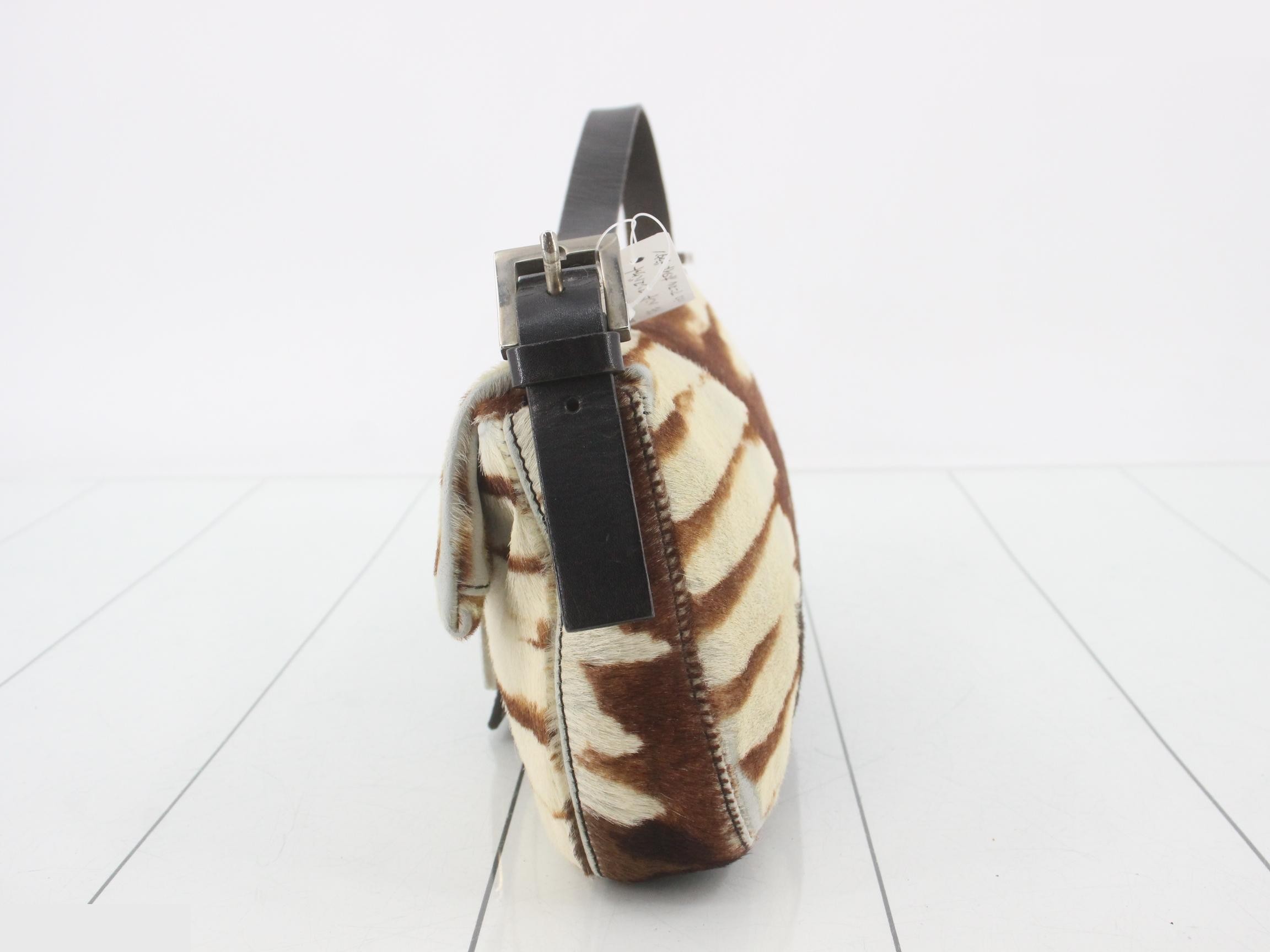 Other lines: Bags & Handbags - Mamma Bucket - Calf Hair - Animal Print - White — view 3