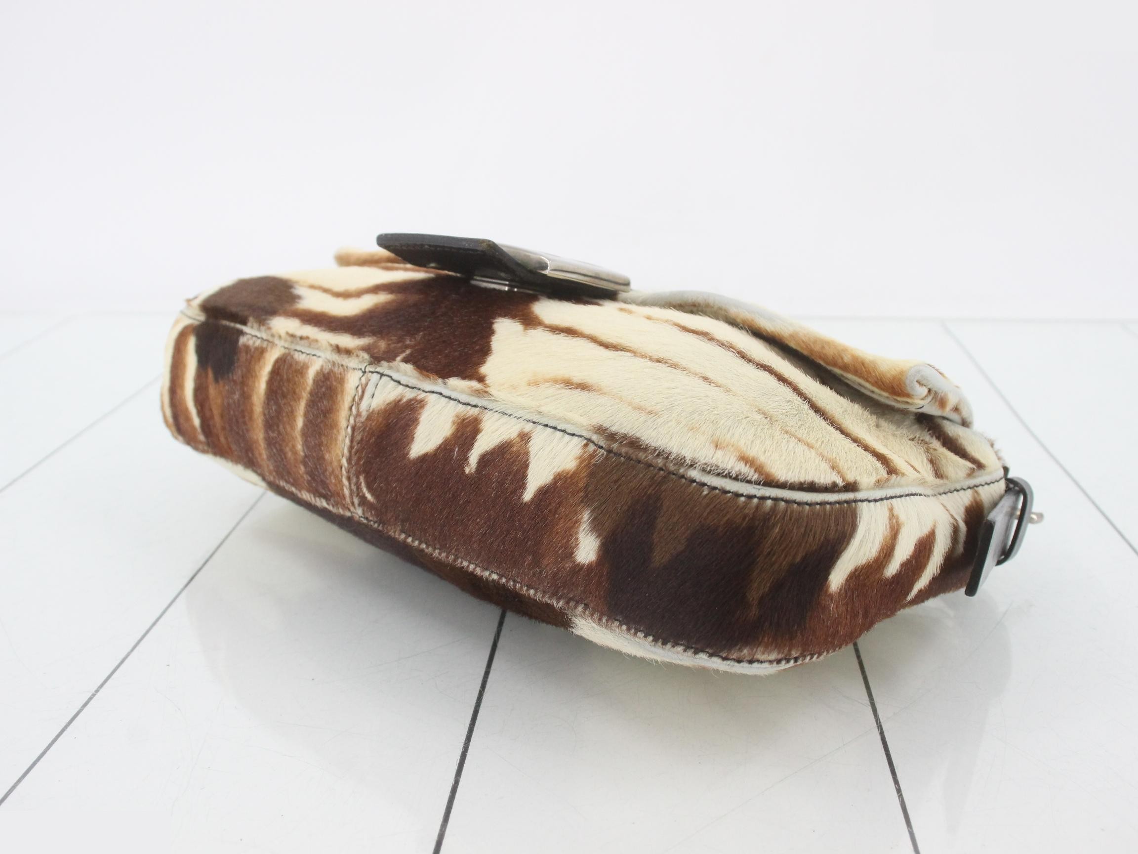 Other lines: Bags & Handbags - Mamma Bucket - Calf Hair - Animal Print - White — view 6