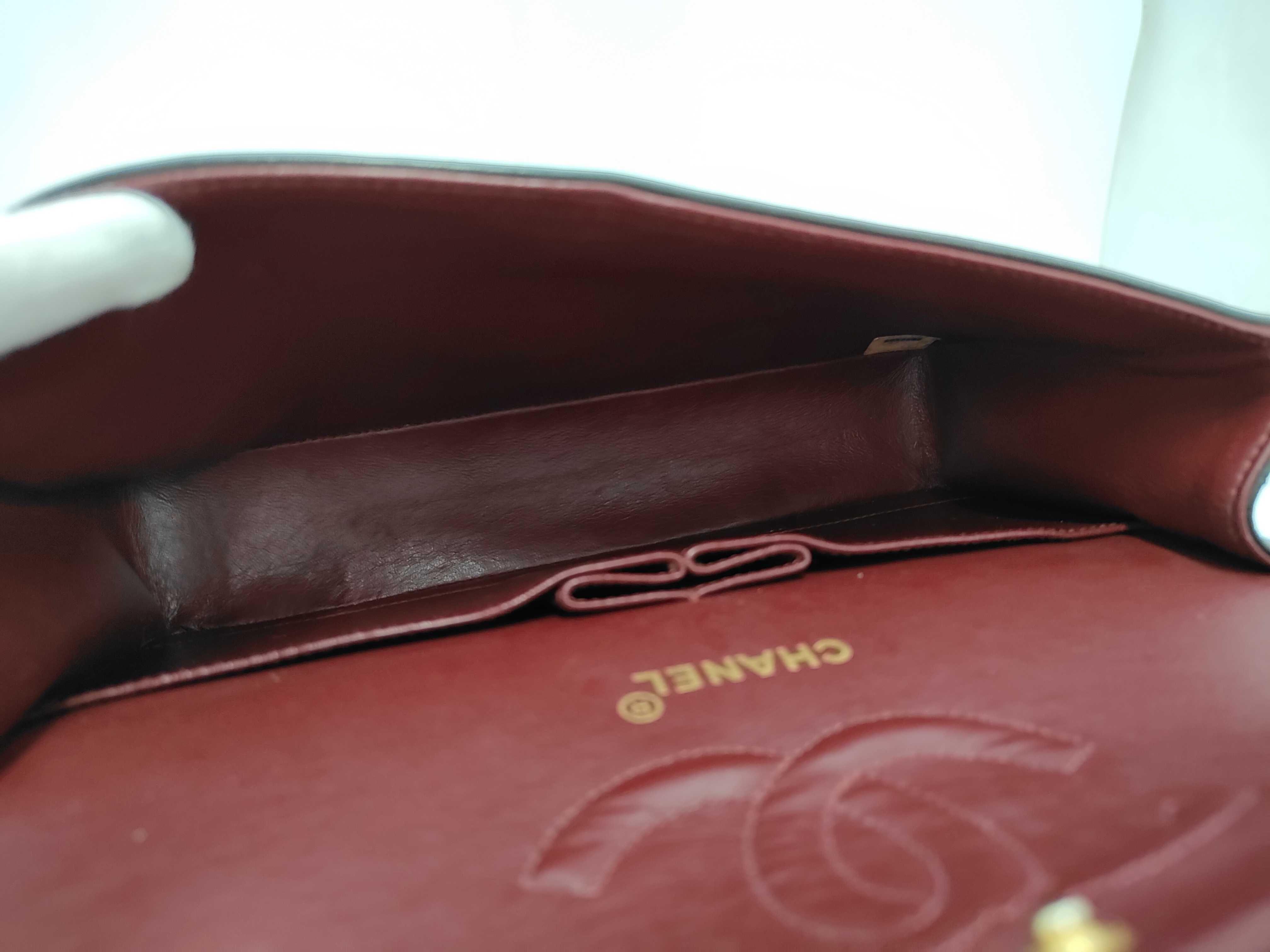 Matelassé 25 Double Flap Double Chain Lambskin Shoulder Bag — view 9