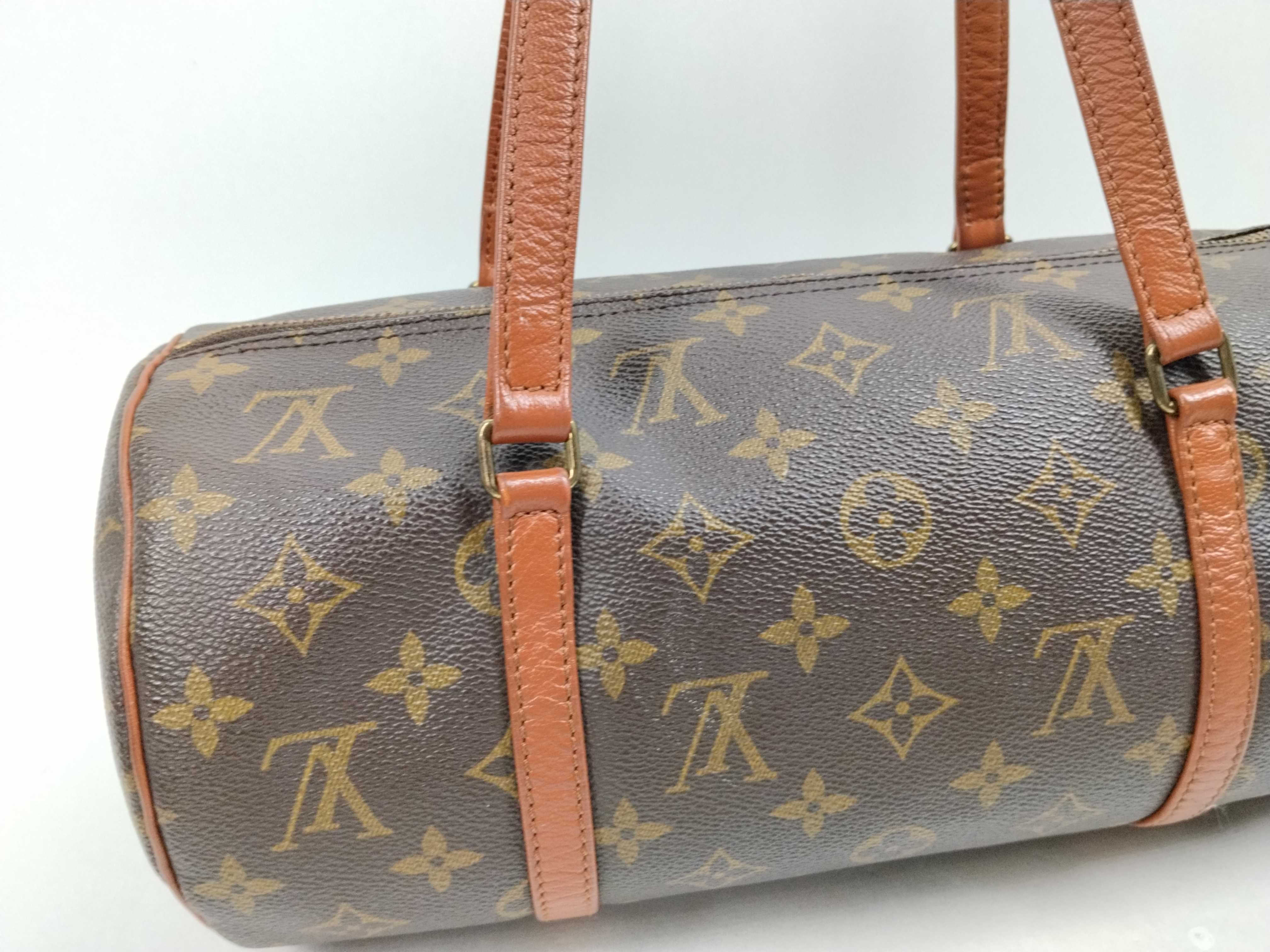 Monogram M51385 Papillon 30 Pigskin Leather Handbag — view 3