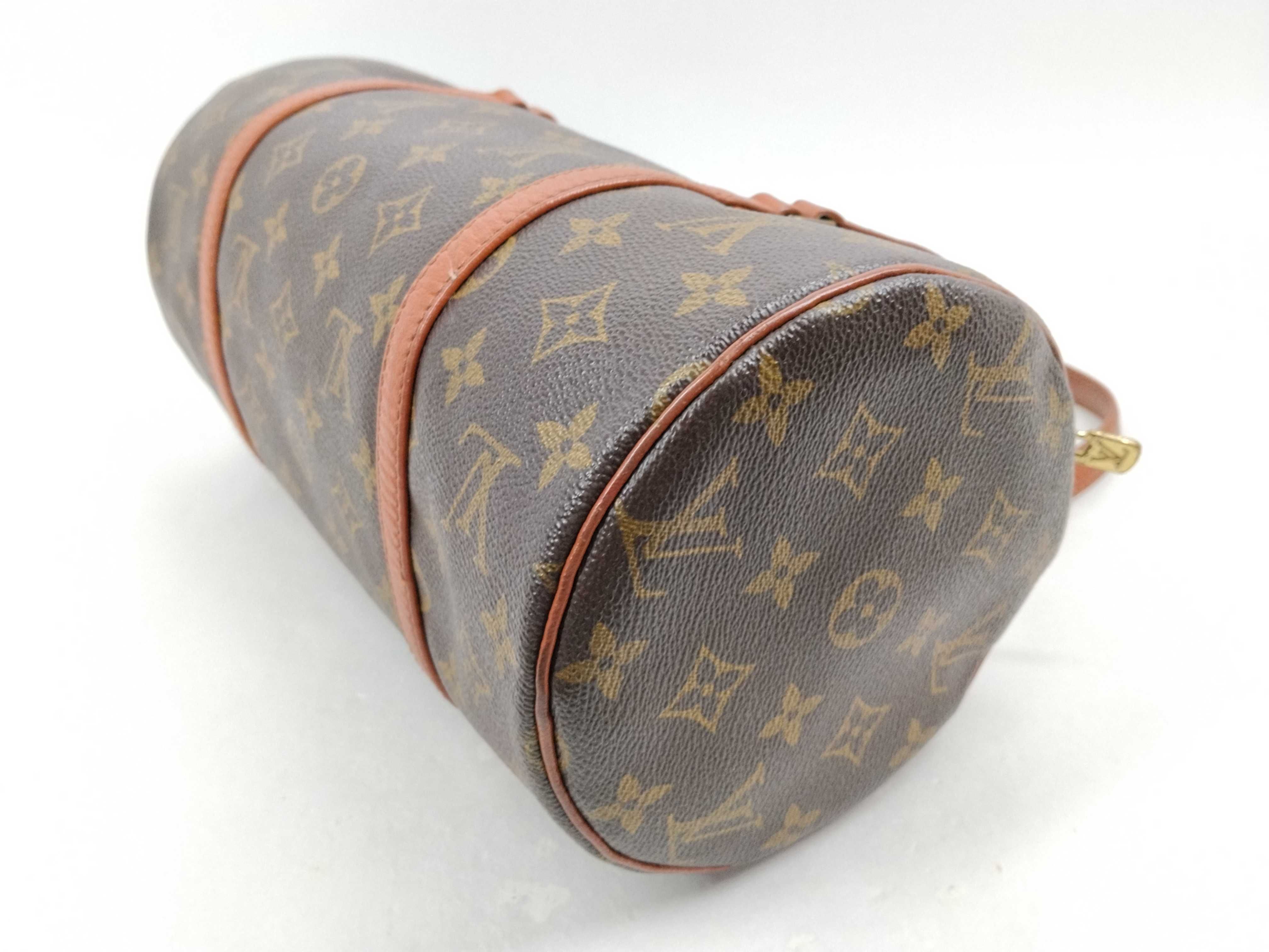 Monogram M51385 Papillon 30 Pigskin Leather Handbag — view 8