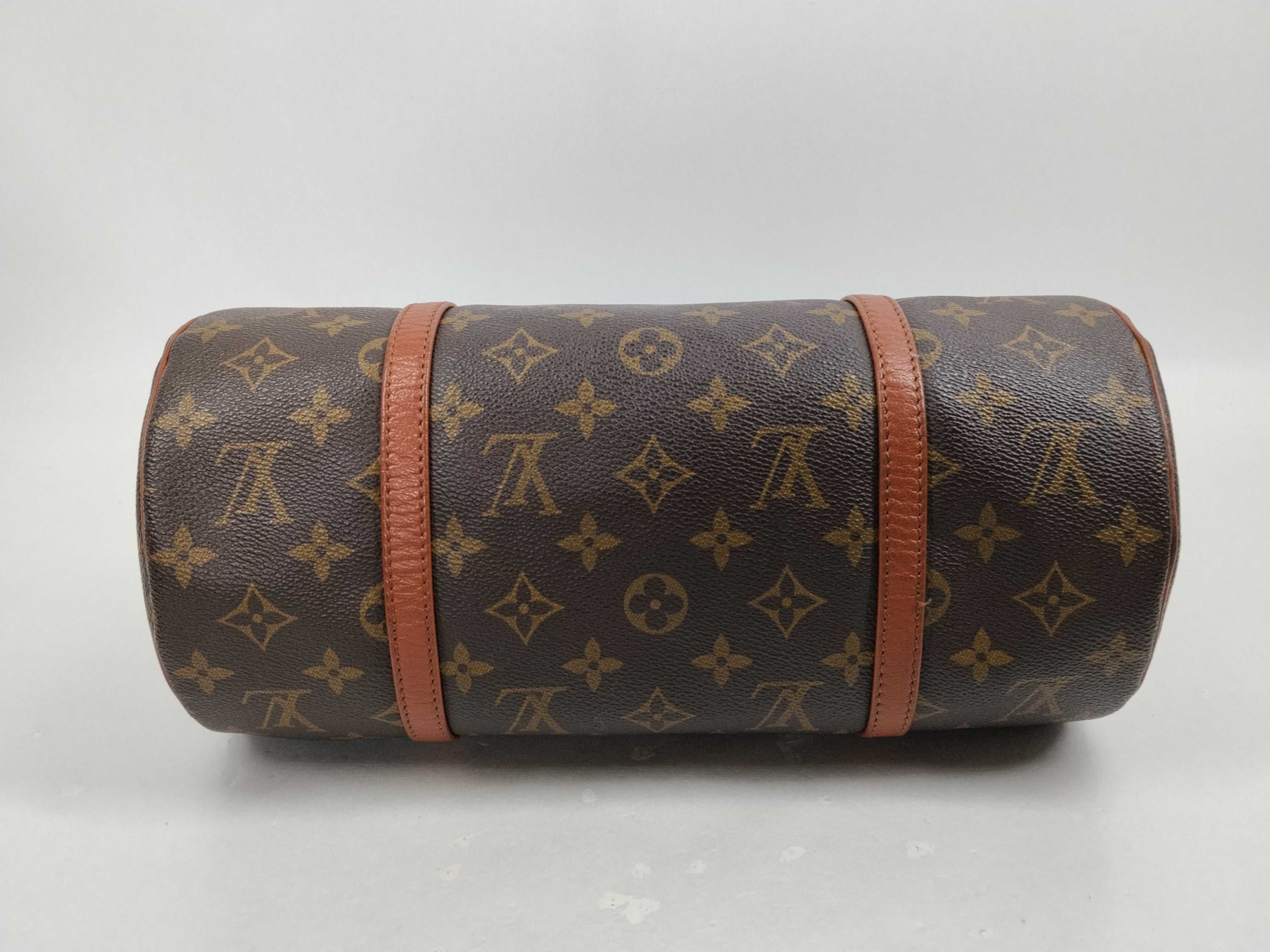 Monogram M51385 Papillon 30 Pigskin Leather Handbag — view 9