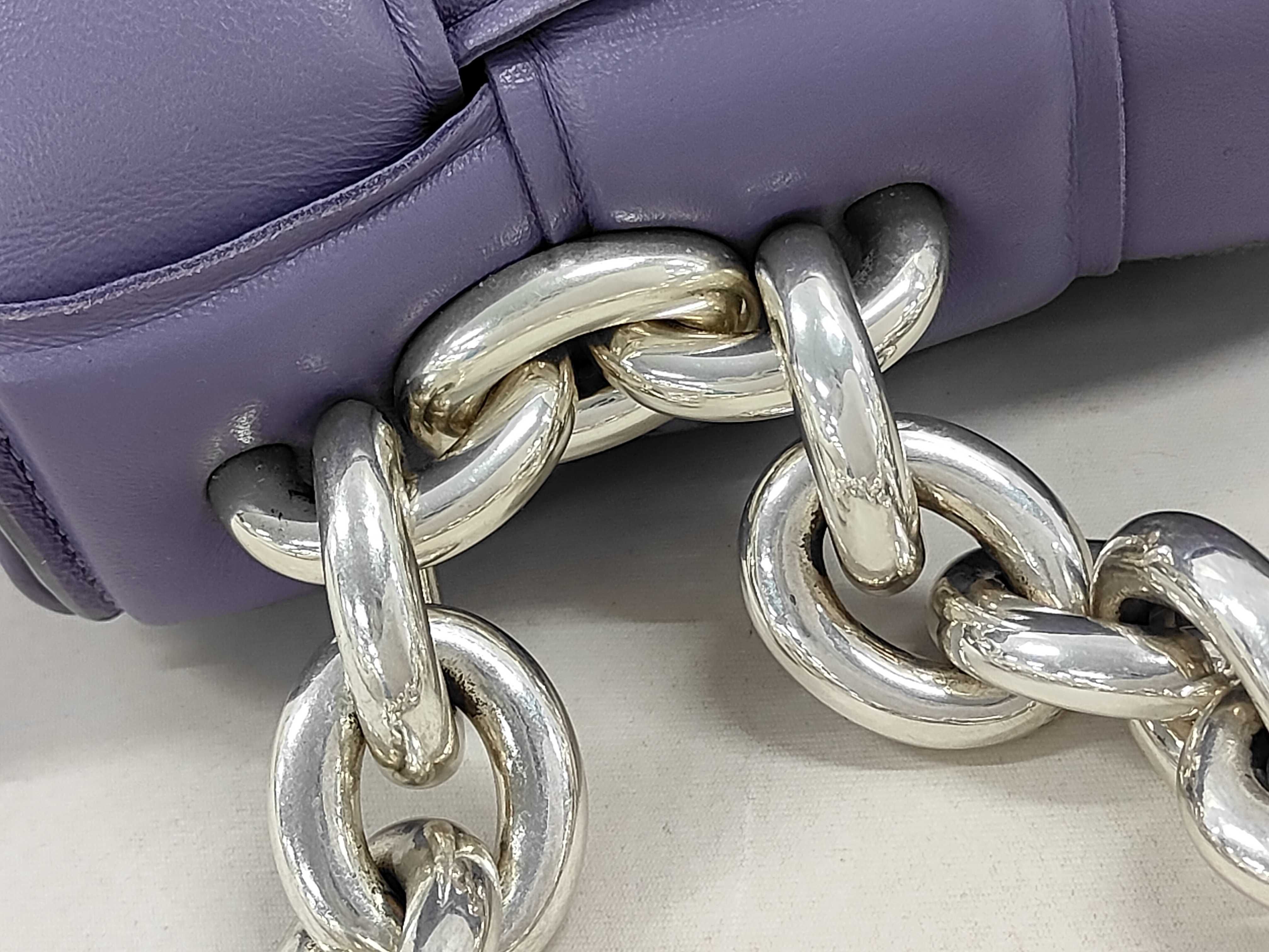 Maxi Intrecciato Cassette Chain Shoulder Bag — view 5