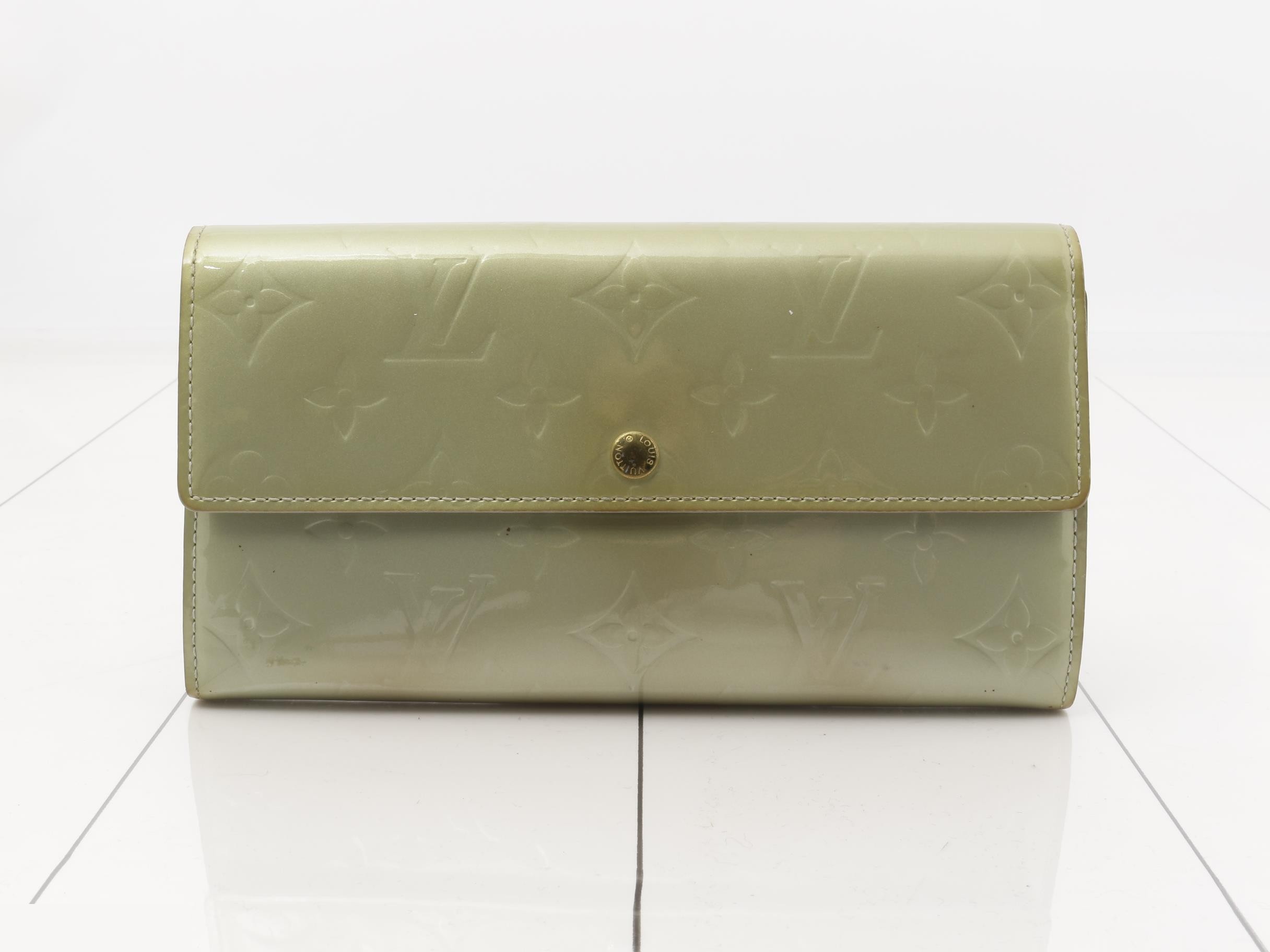 Portefeuille Sarah Gris Art Deco