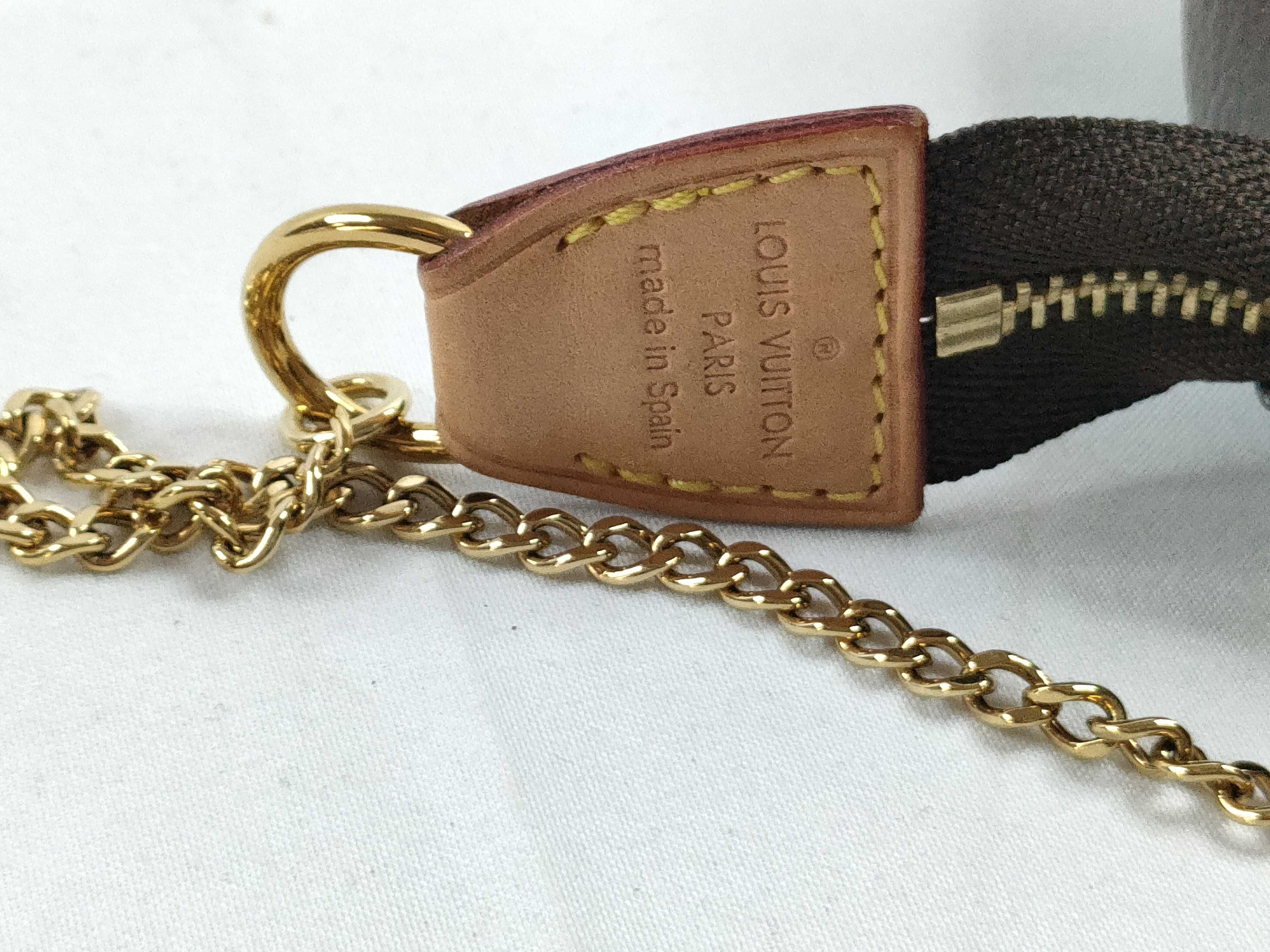 Monogram Louis Vuitton Monogram Pouch Mini Pochette Accessoires M58009 Handbag — view 8