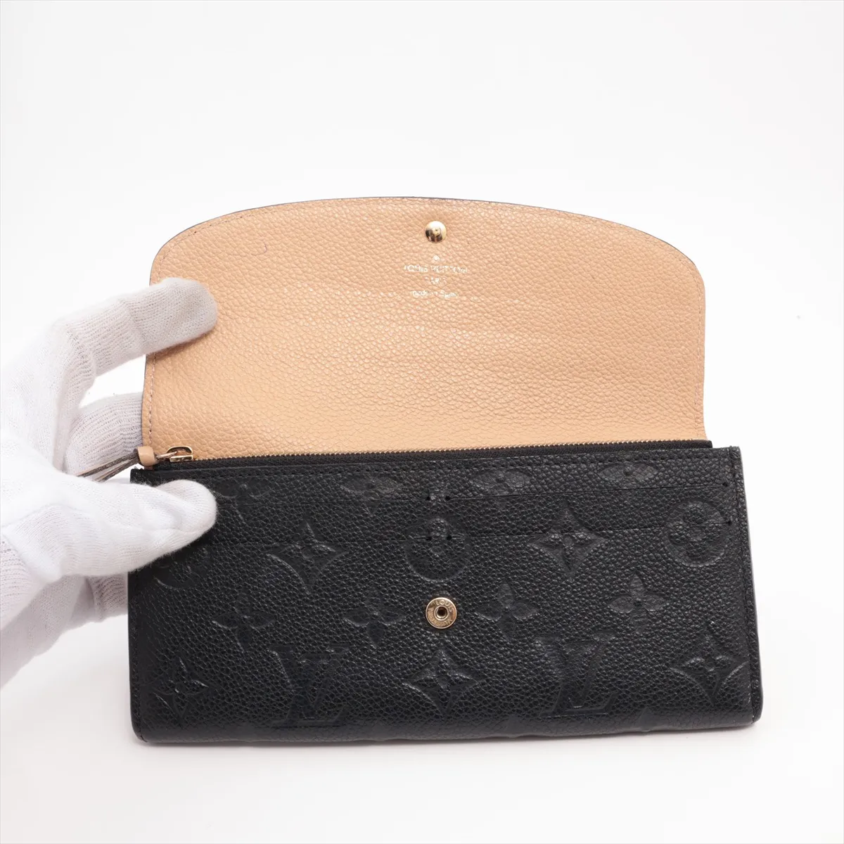 Empreinte Portefeuille Emily M62369 CA0158 Noir Long Wallet — view 3
