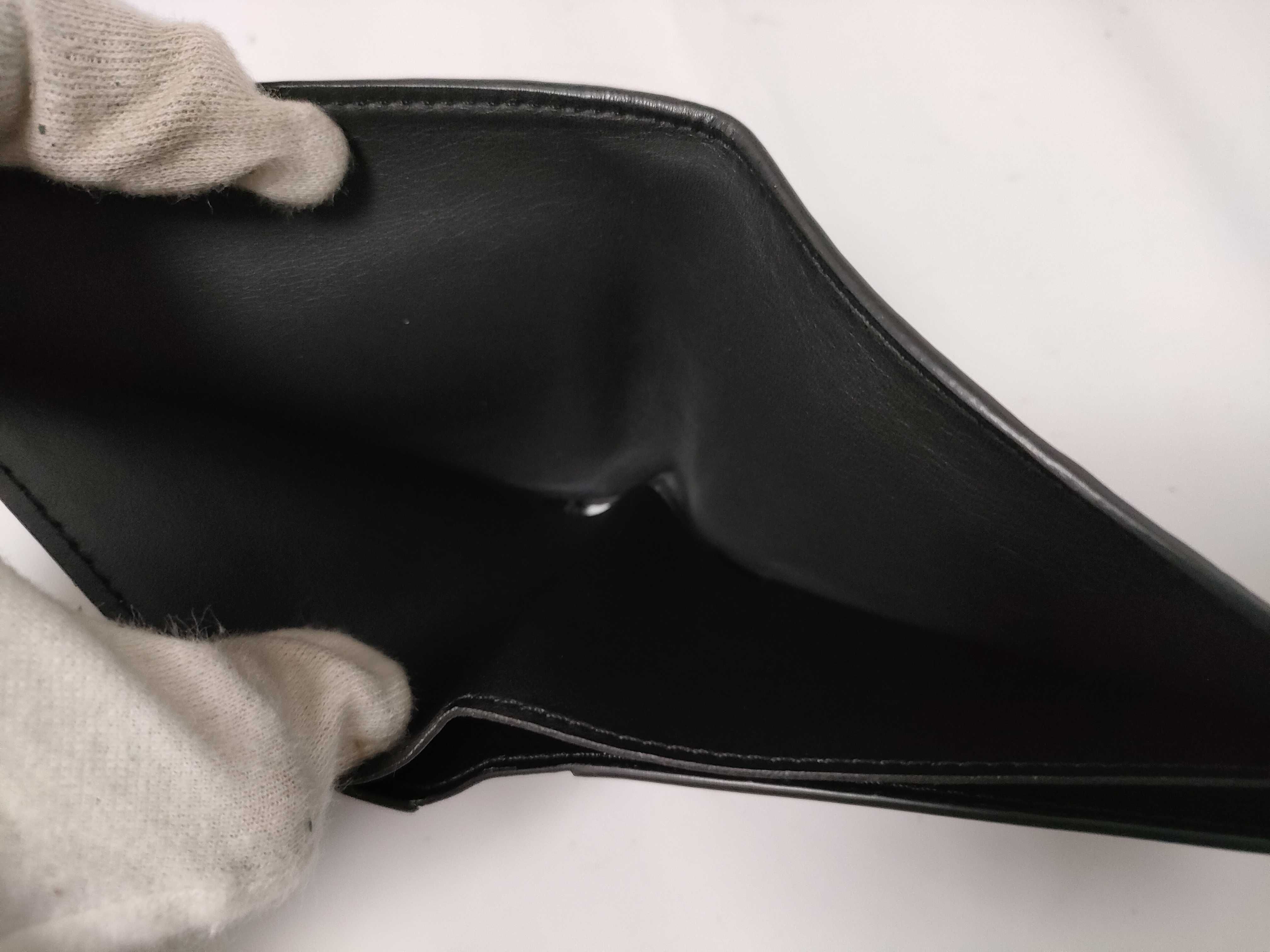Monogram Empreinte Vuitton Taurillon Portefeuille Multiple Noir M82072? IC card detected. Wallet. — view 7