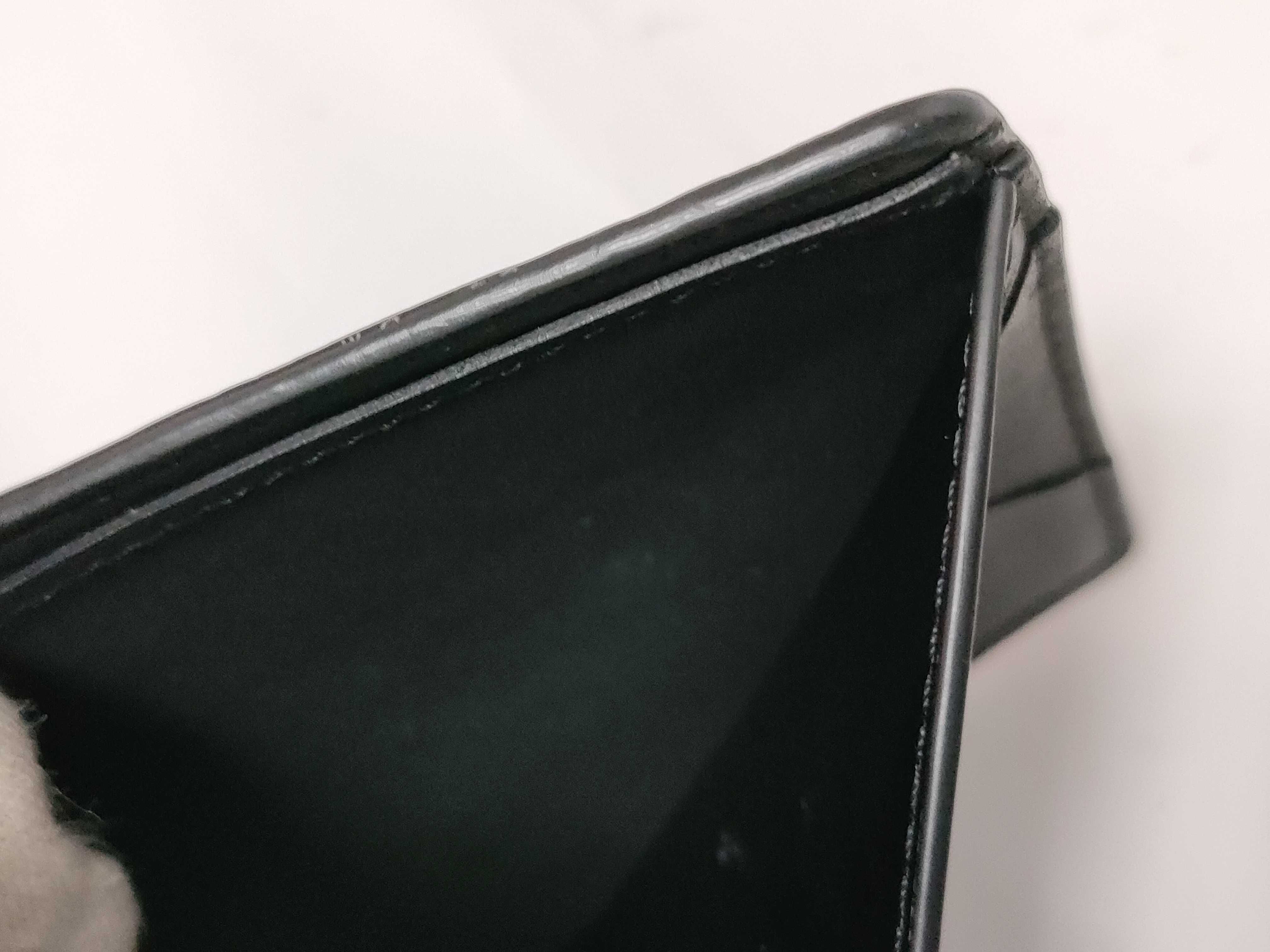 Monogram Empreinte Vuitton Taurillon Portefeuille Multiple Noir M82072? IC card detected. Wallet. — view 9