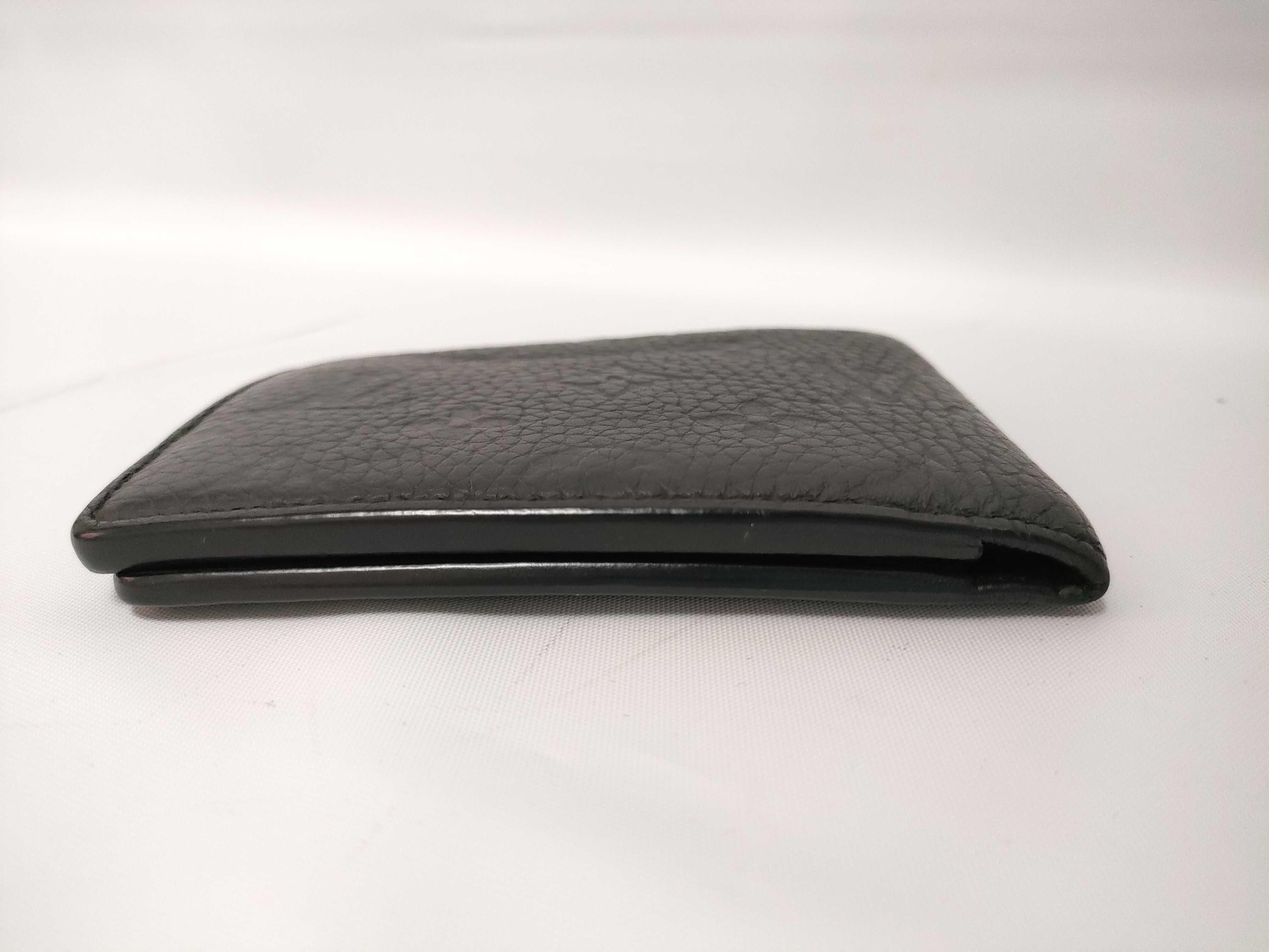 Monogram Empreinte Vuitton Taurillon Portefeuille Multiple Noir M82072? IC card detected. Wallet. — view 10