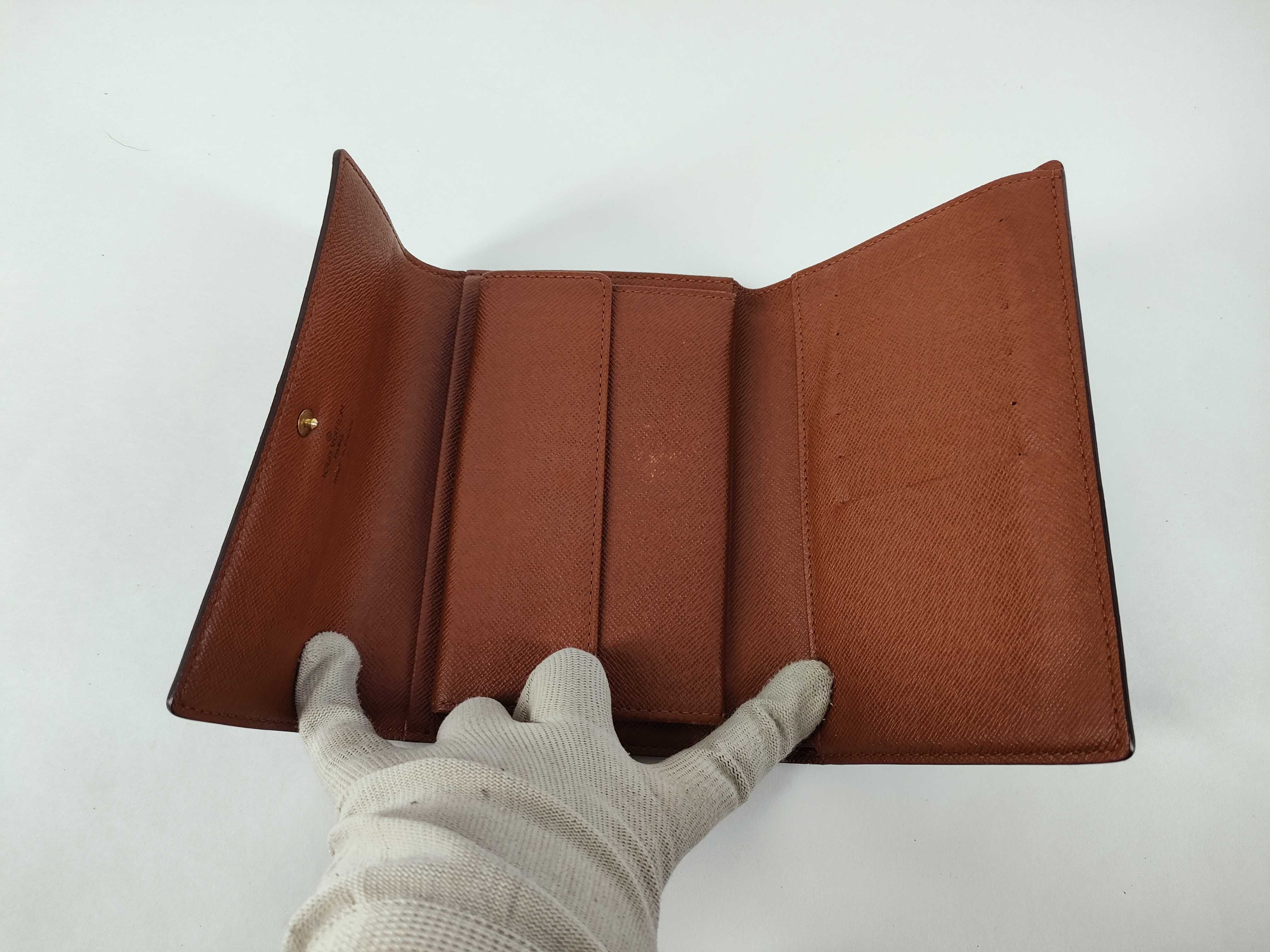 Monogram Vuitton Portefeuille Tresor Etui Papier Wallet — view 11