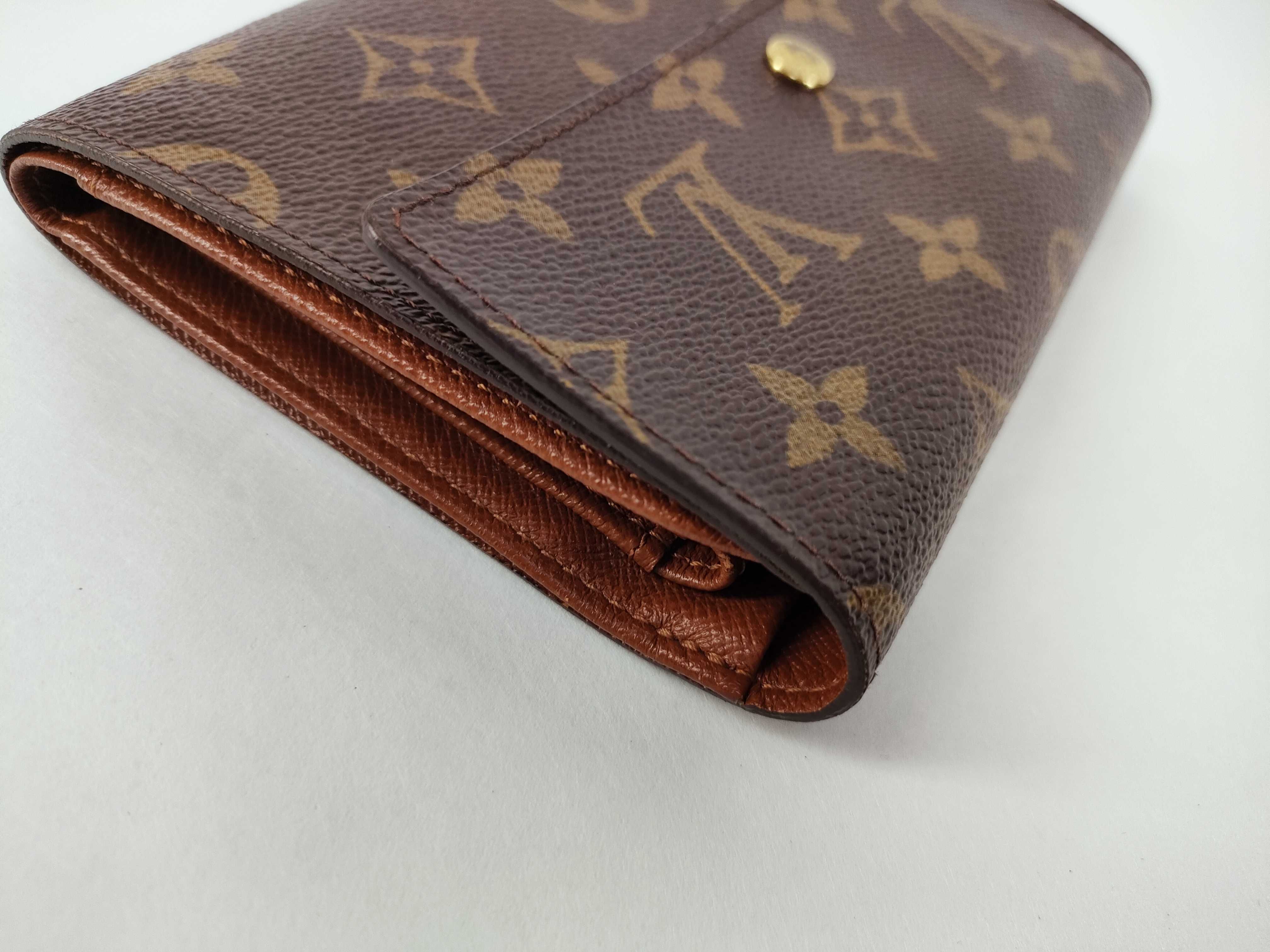 Monogram Vuitton Portefeuille Tresor Etui Papier Wallet — view 3