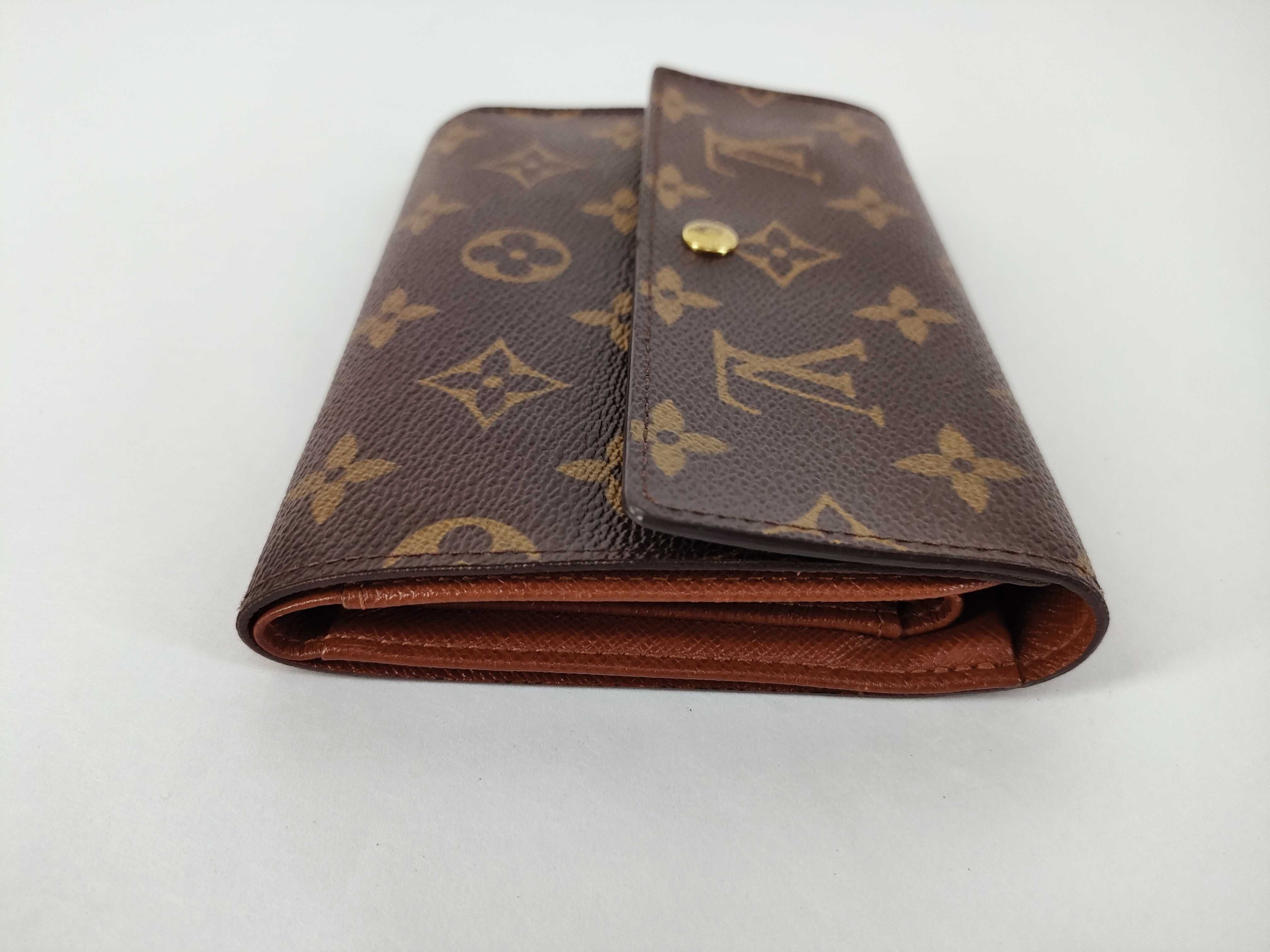 Monogram Vuitton Portefeuille Tresor Etui Papier Wallet — view 4