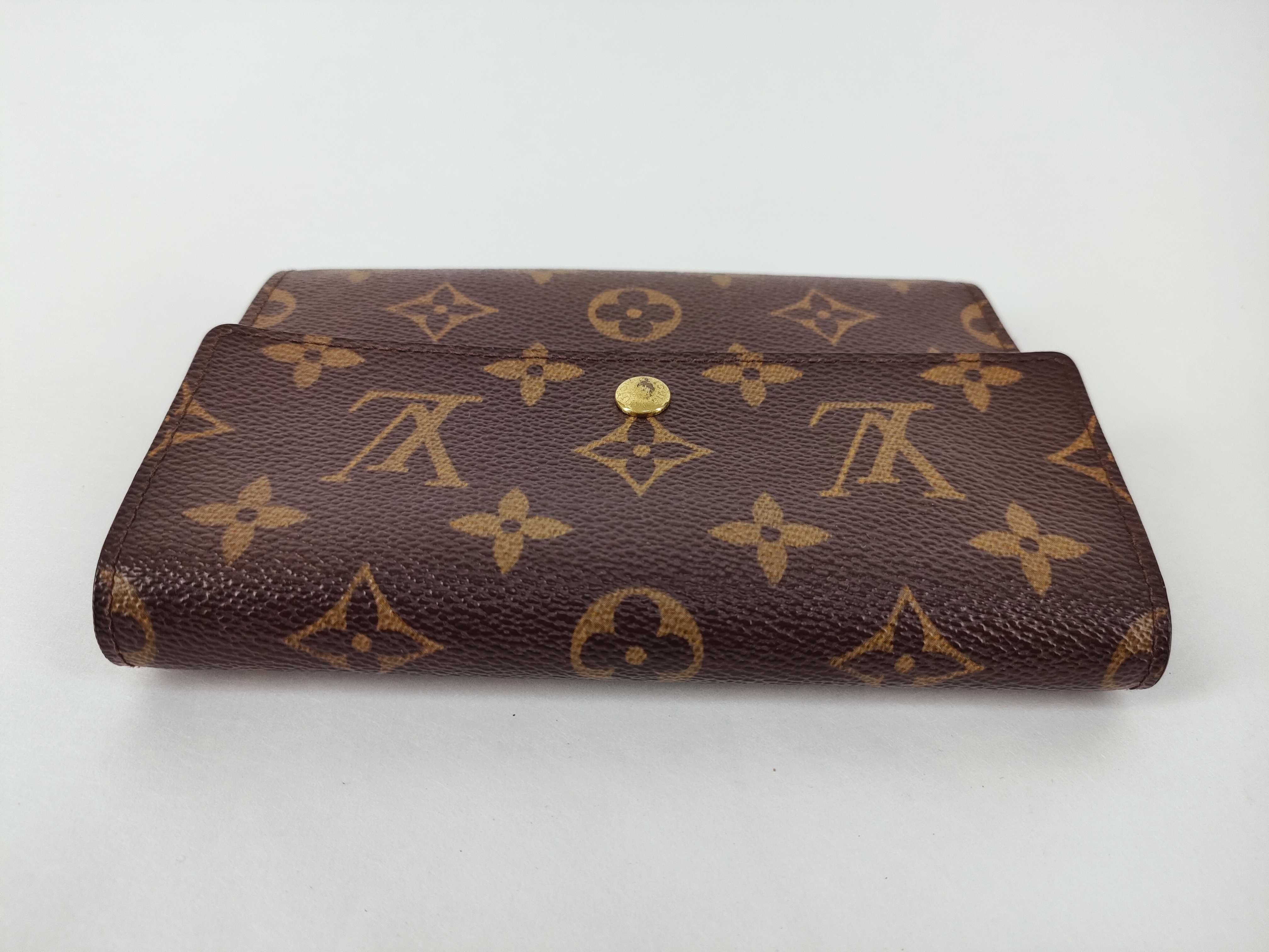 Monogram Vuitton Portefeuille Tresor Etui Papier Wallet — view 5