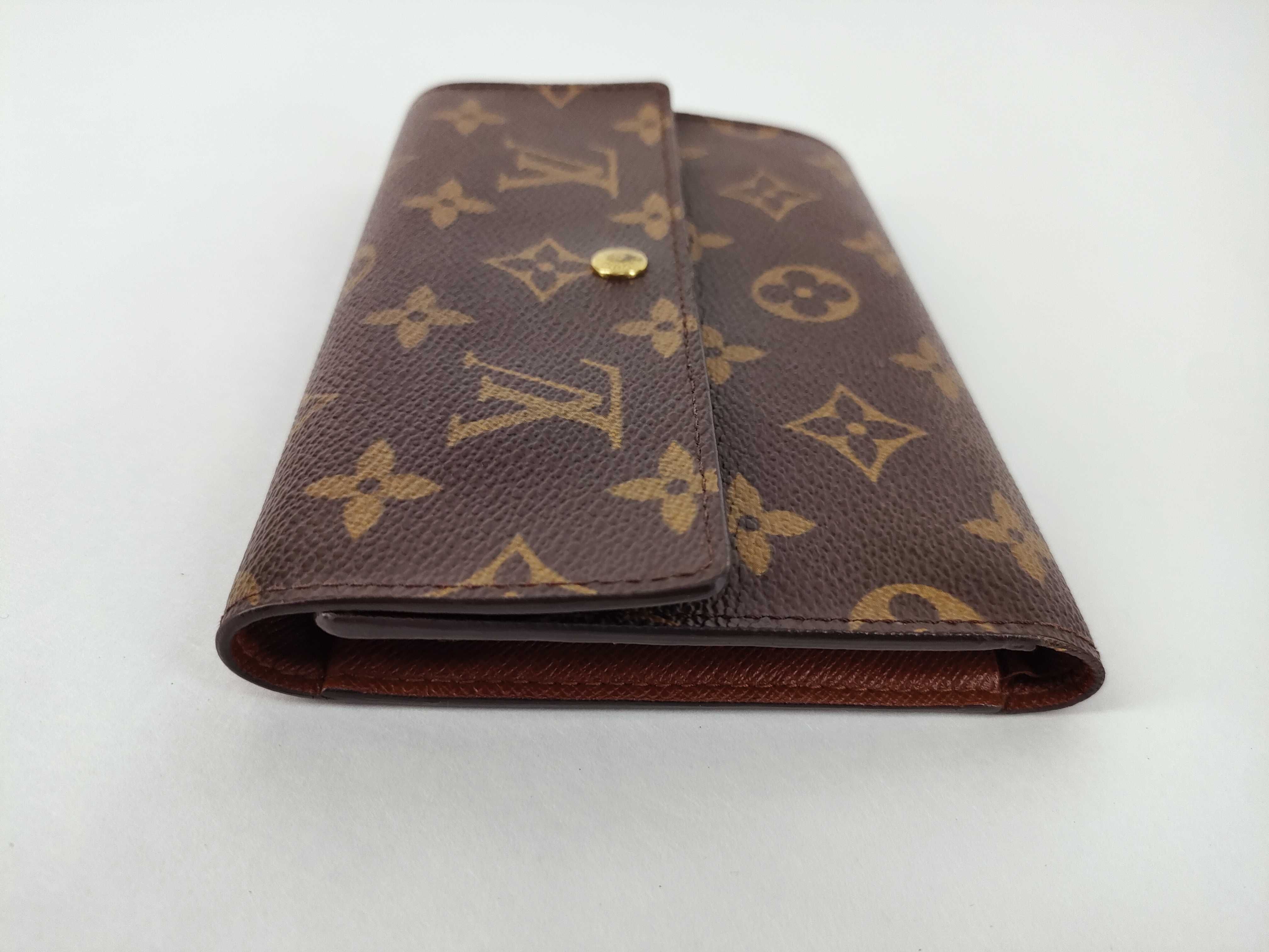 Monogram Vuitton Portefeuille Tresor Etui Papier Wallet — view 6