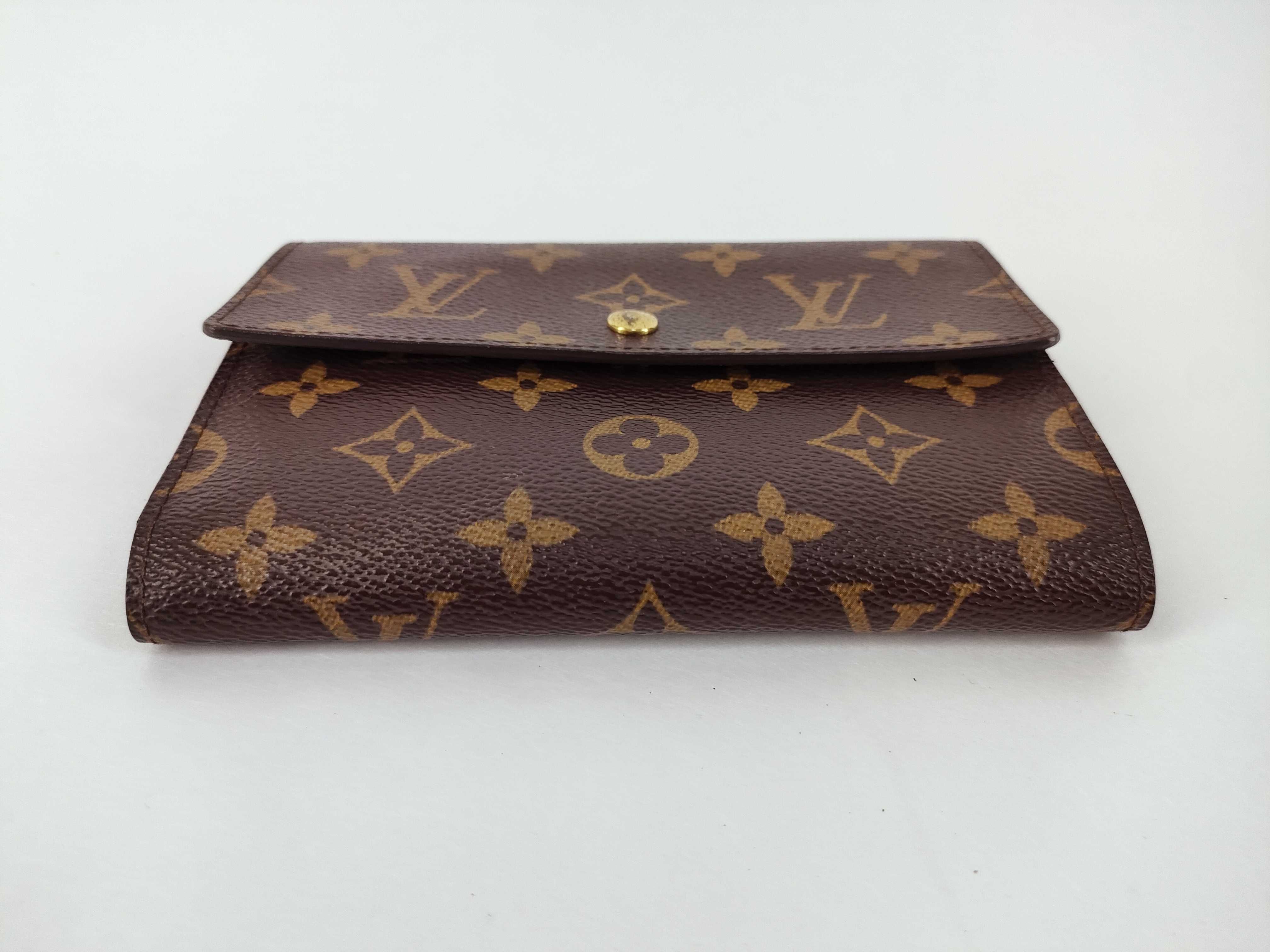 Monogram Vuitton Portefeuille Tresor Etui Papier Wallet — view 7