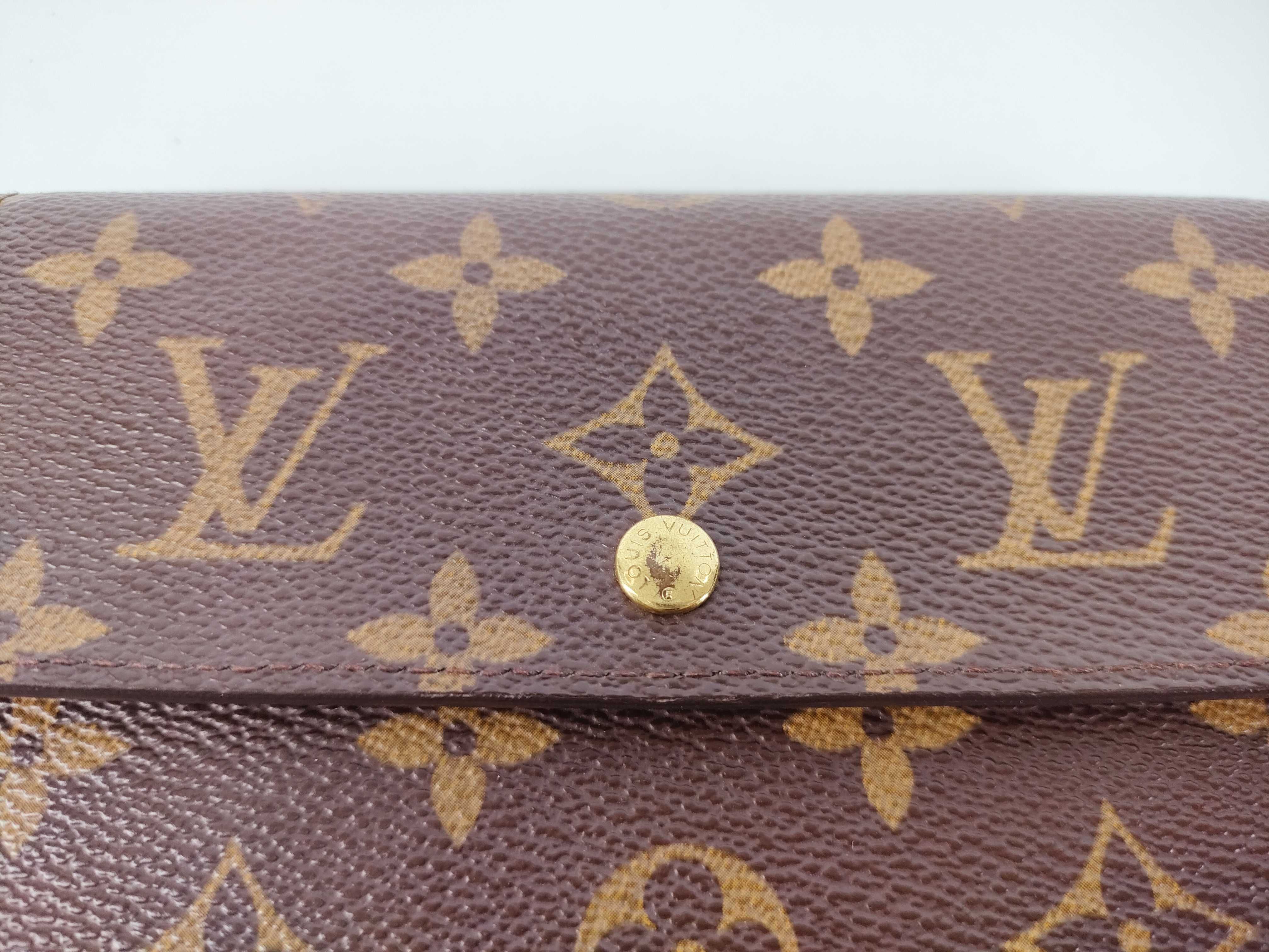 Monogram Vuitton Portefeuille Tresor Etui Papier Wallet — view 8