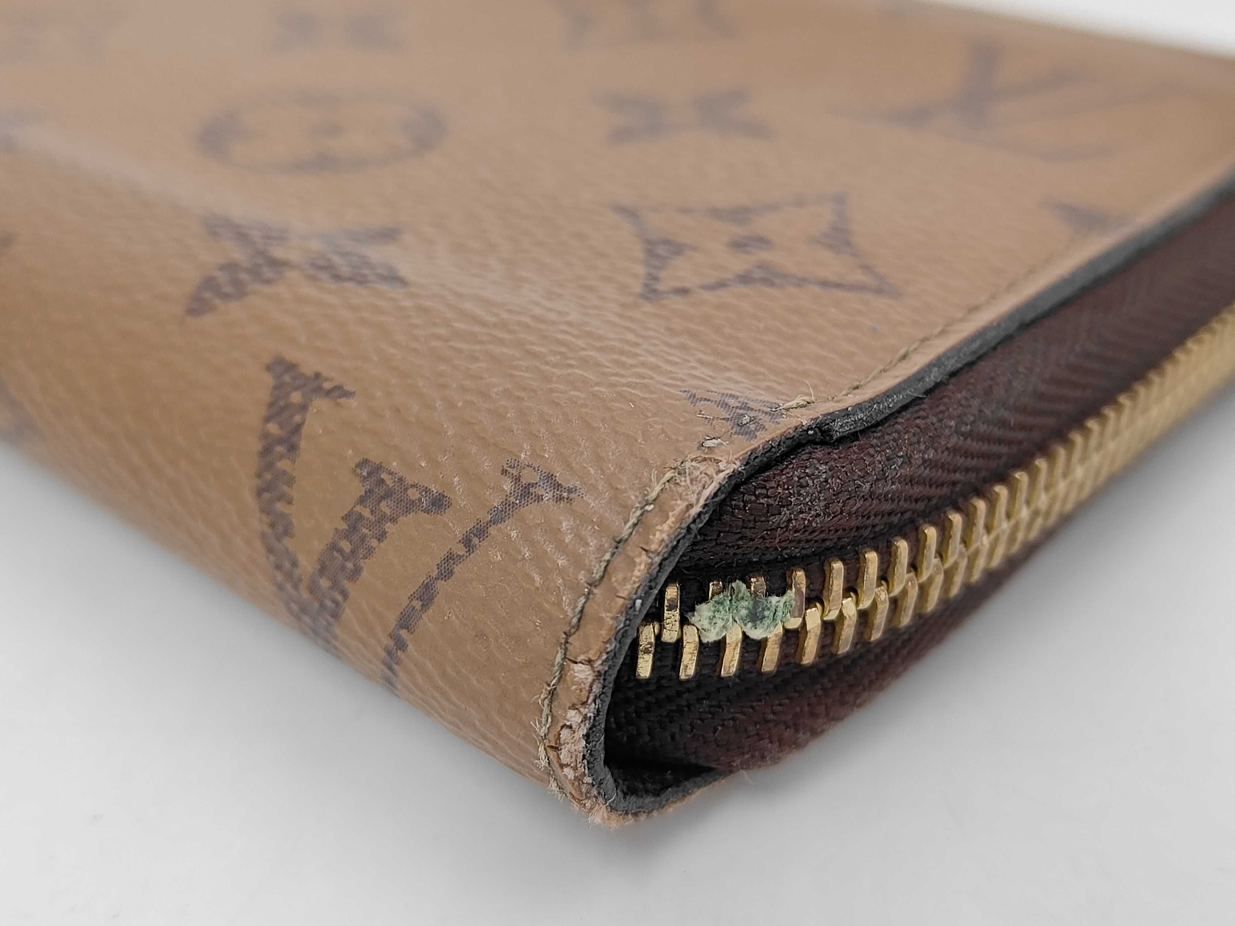Monogram Louis Vuitton Monogram Reverse Zippy Wallet — view 3