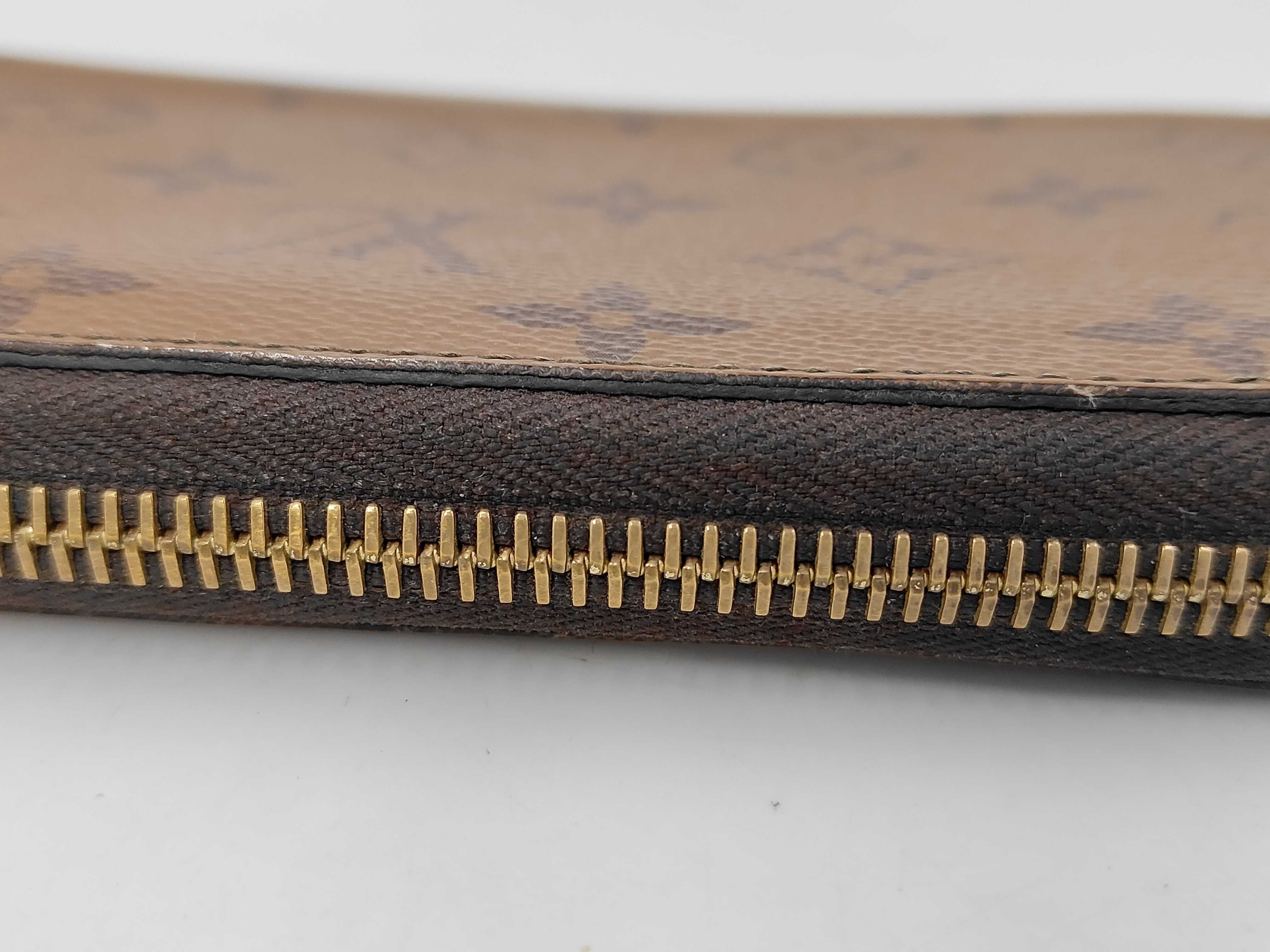 Monogram Louis Vuitton Monogram Reverse Zippy Wallet — view 4