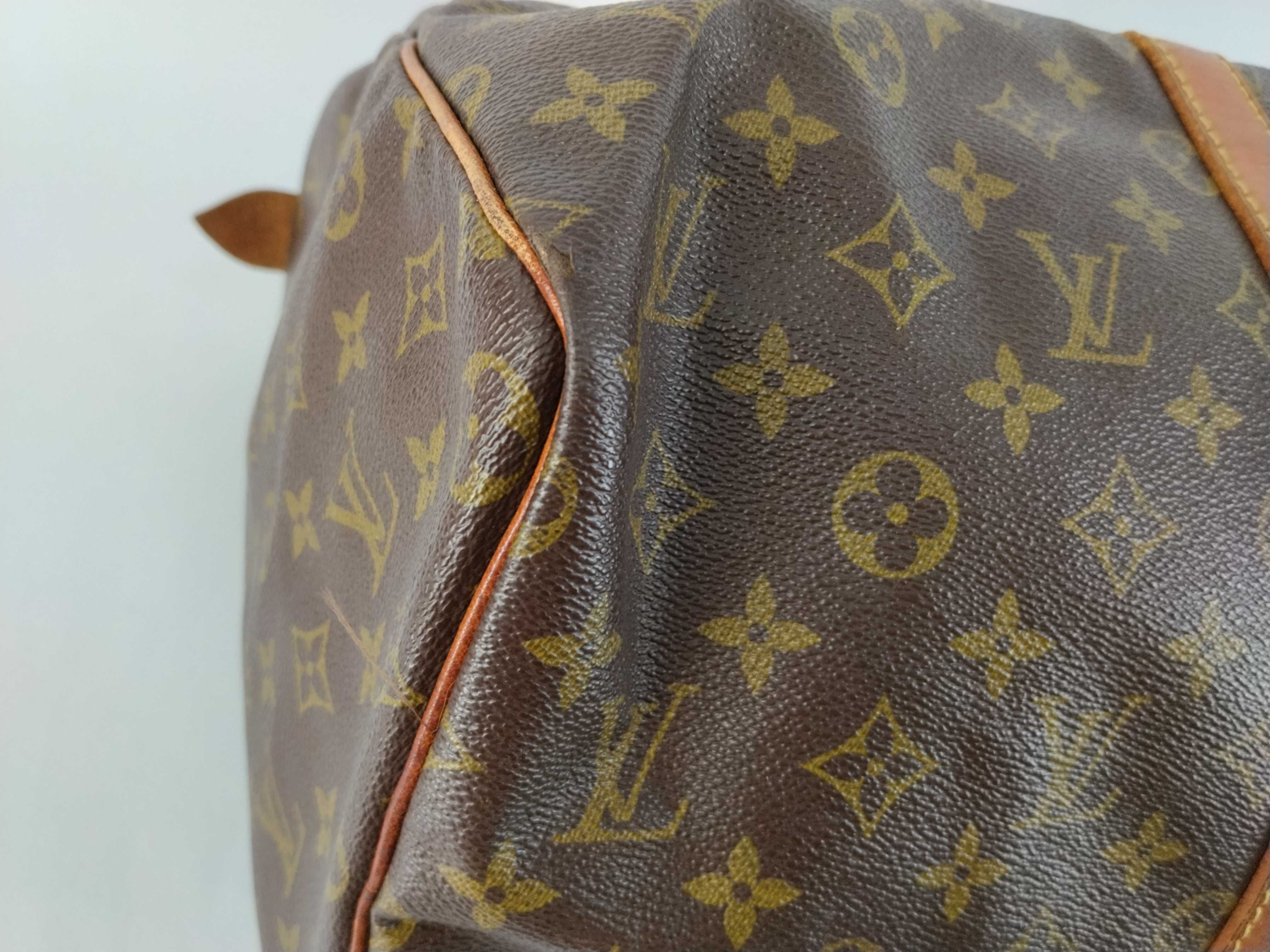 Monogram Vuitton Keepall Boston Bag — view 6