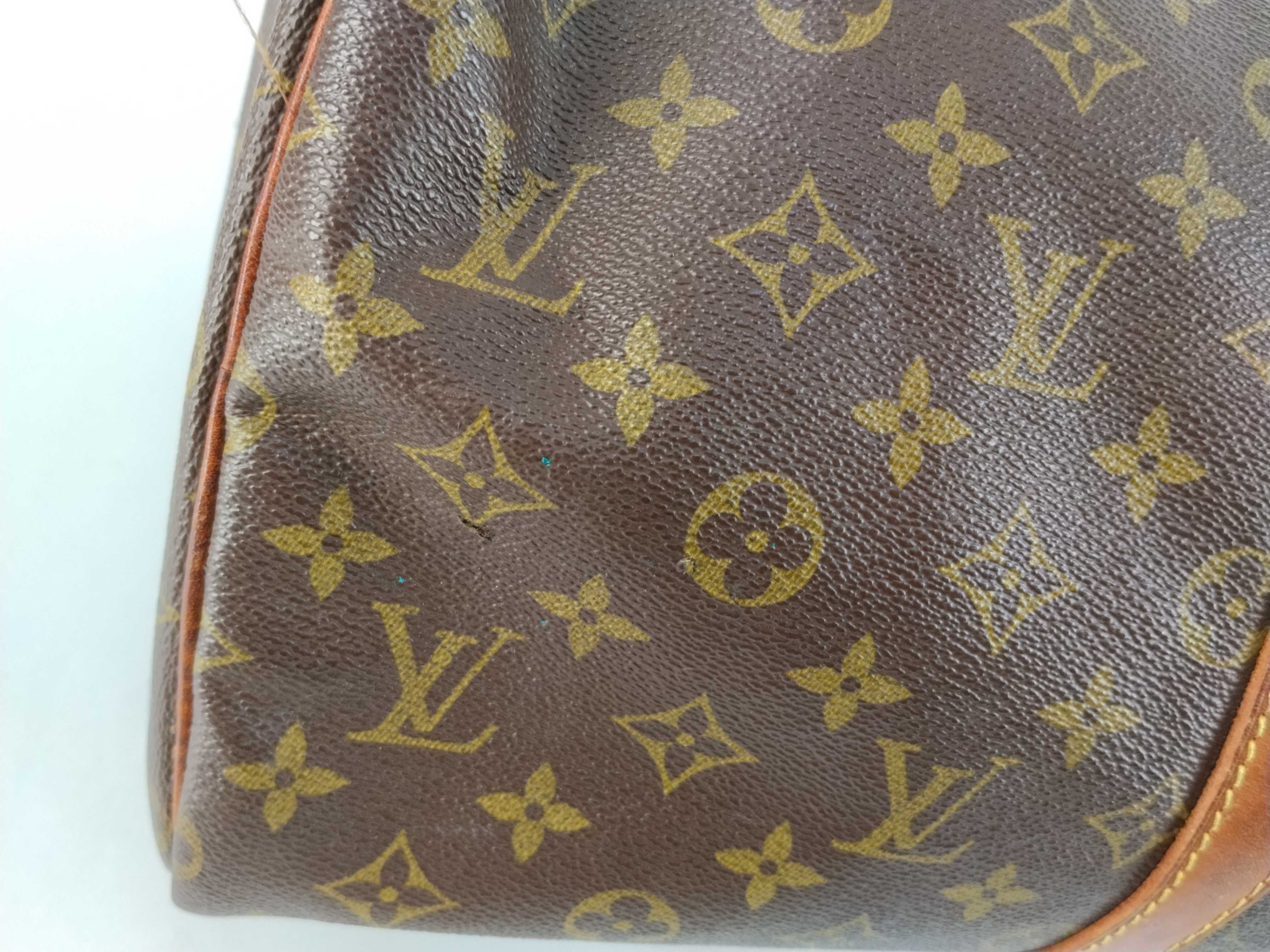 Monogram Vuitton Keepall Boston Bag — view 8