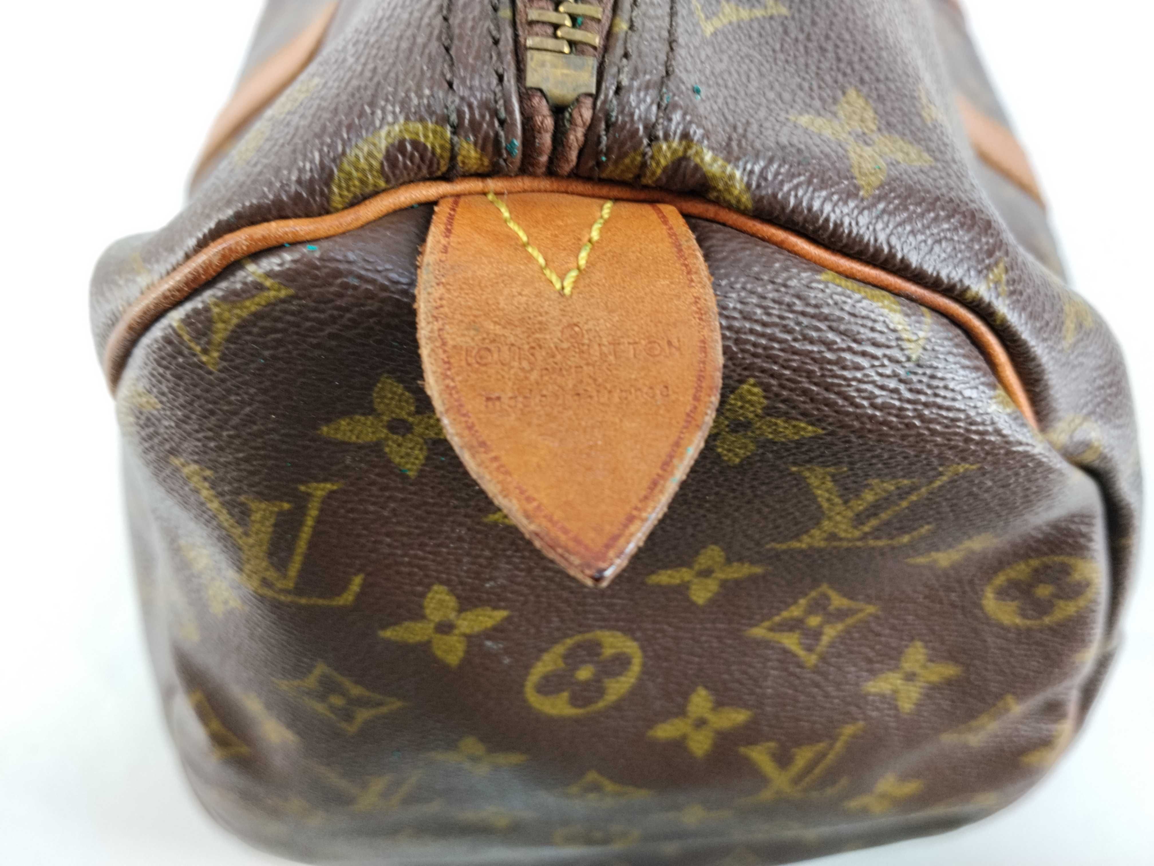 Monogram Vuitton Keepall Boston Bag — view 10