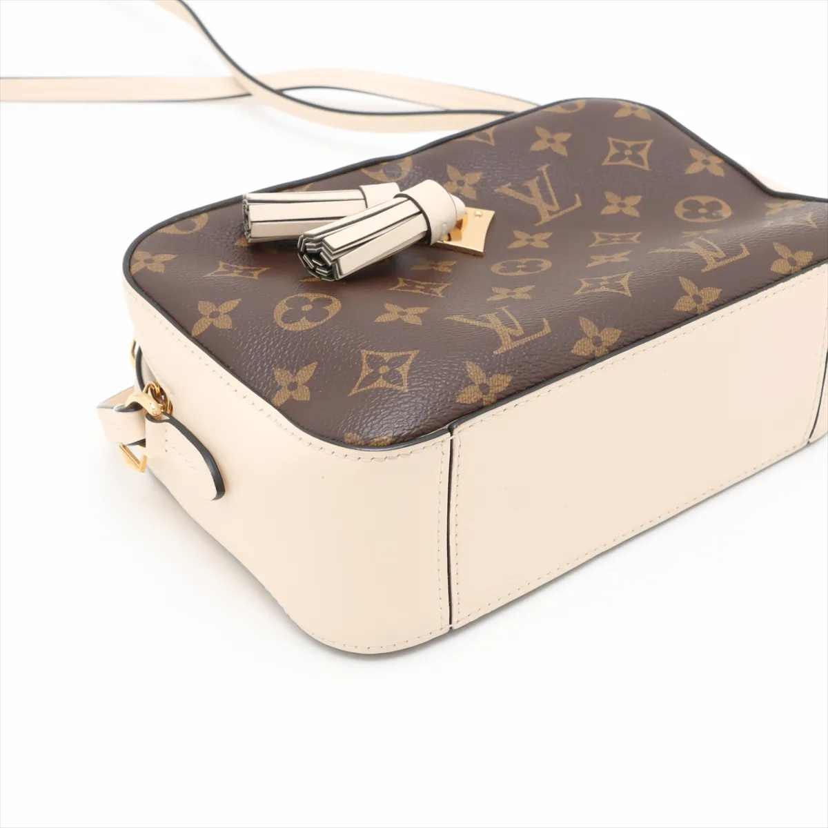Monogram Saint-Onge M43559 CA0168 Brown x White (RFID detected) — view 4