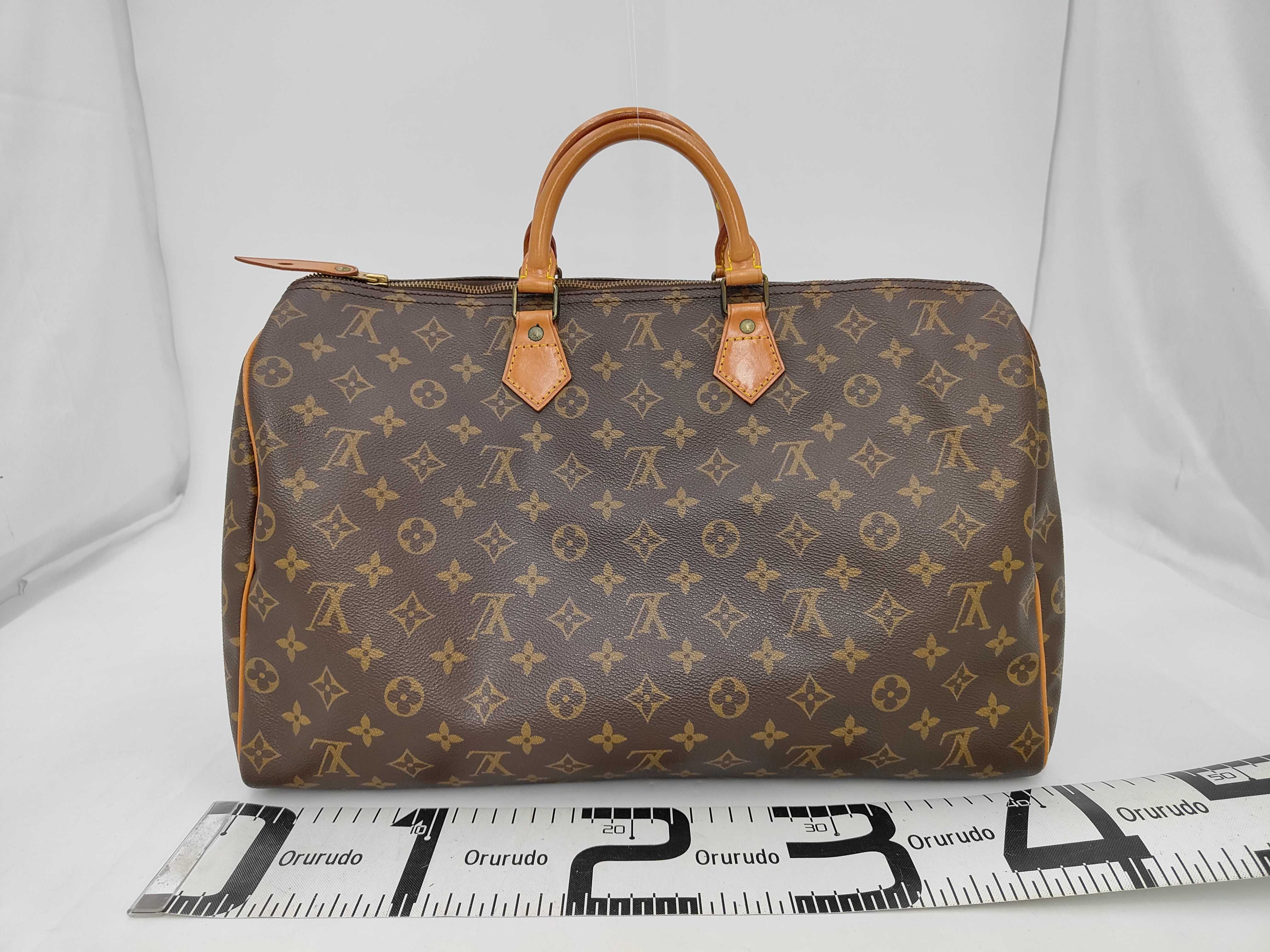 Monogram M41106 Speedy 40 Handbag (with name and other markings) — view 2