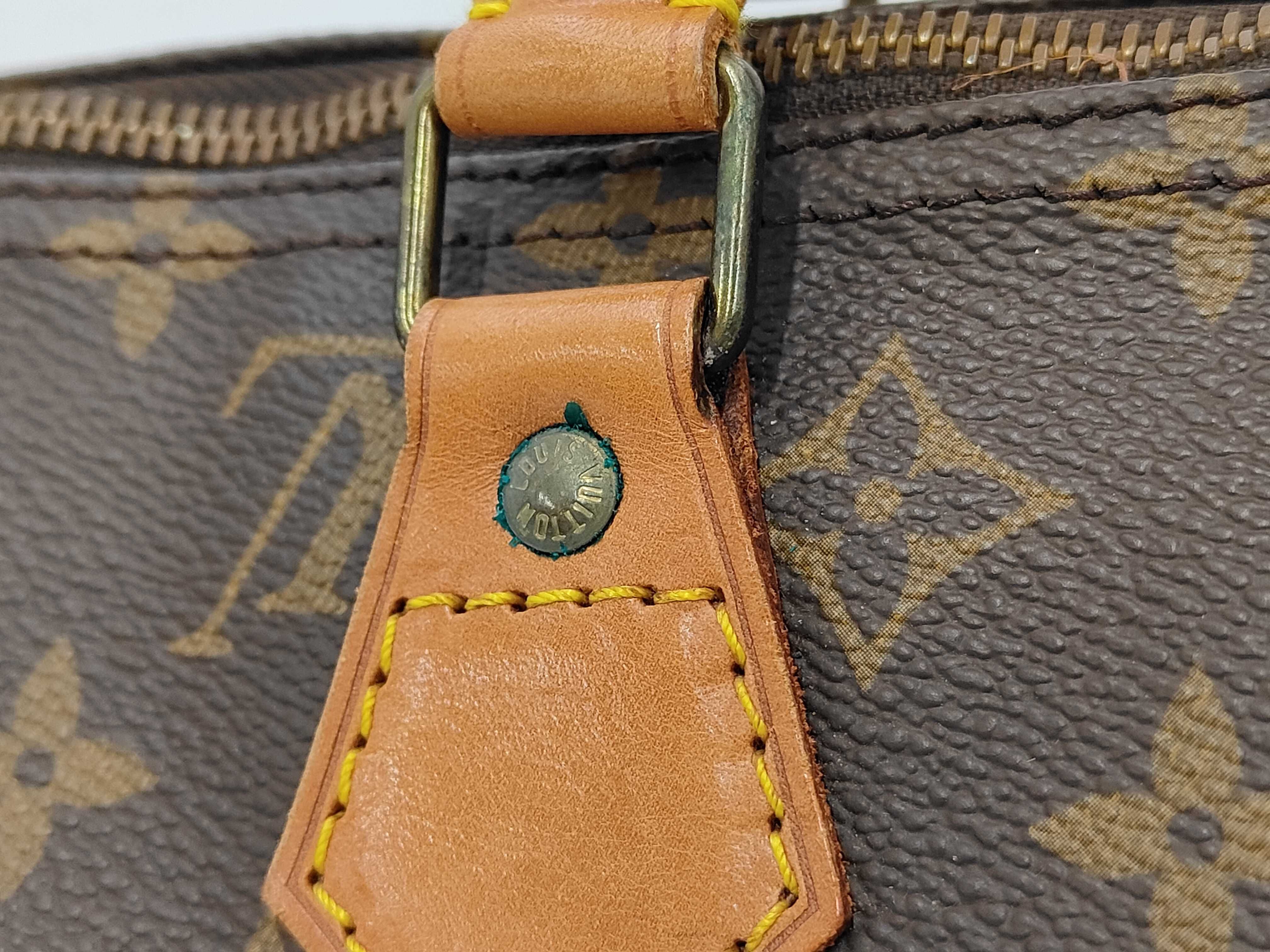 Monogram M41106 Speedy 40 Handbag (with name and other markings) — view 3
