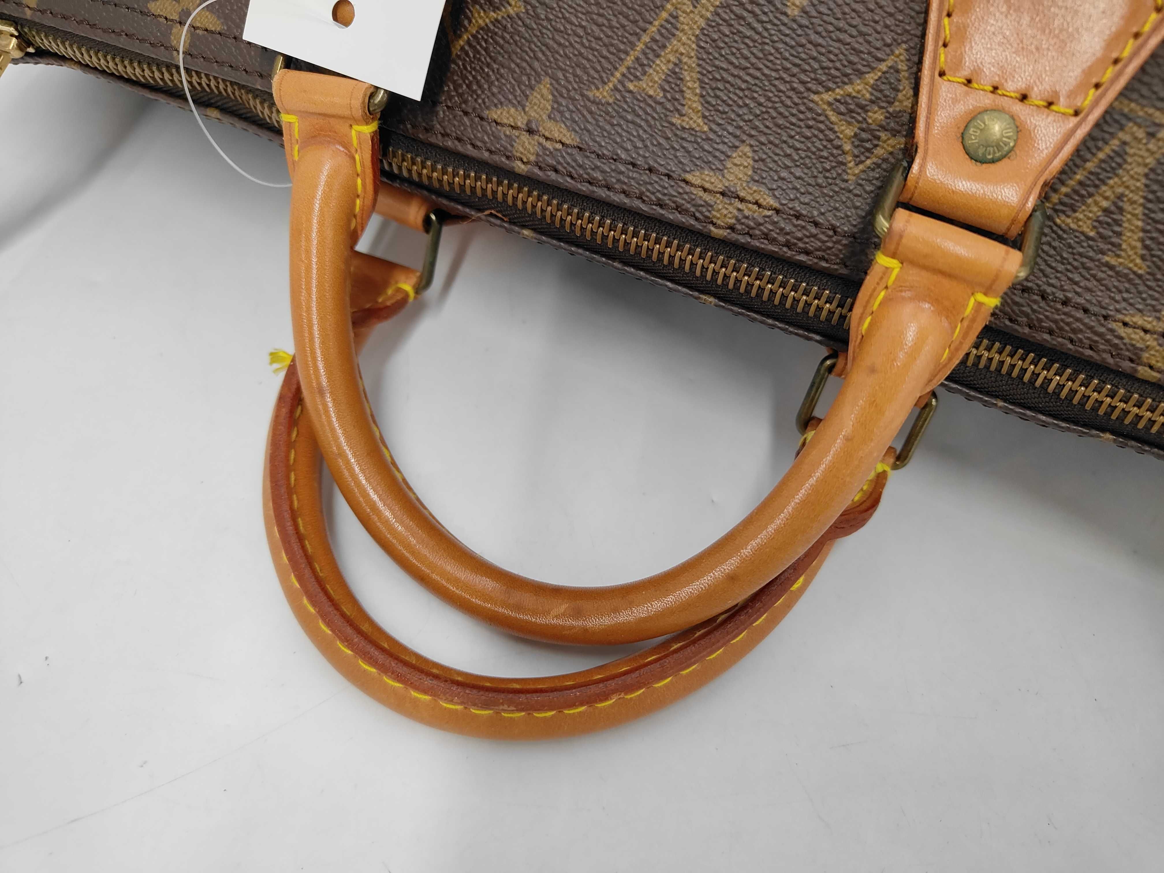 Monogram M41106 Speedy 40 Handbag (with name and other markings) — view 5