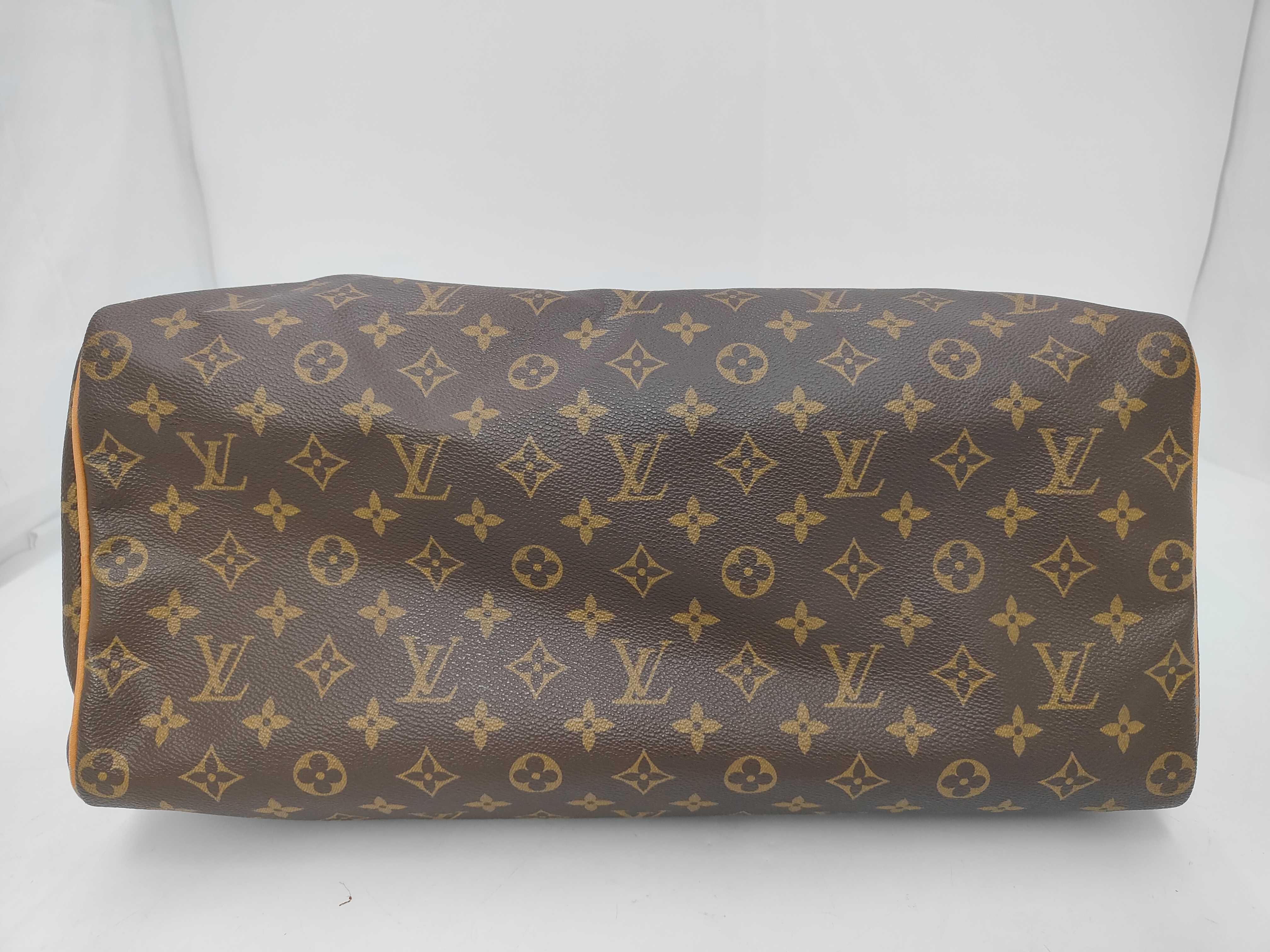 Monogram M41106 Speedy 40 Handbag (with name and other markings) — view 8