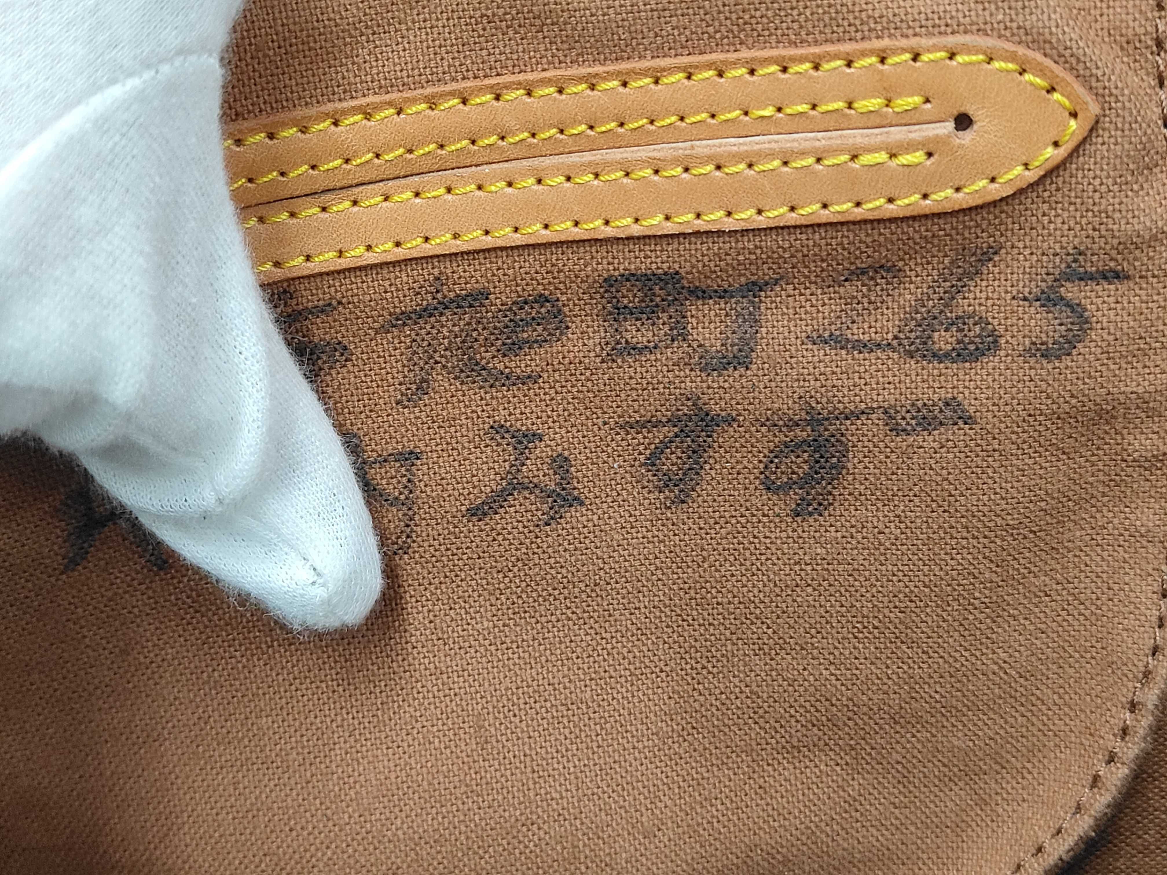 Monogram M41106 Speedy 40 Handbag (with name and other markings) — view 9
