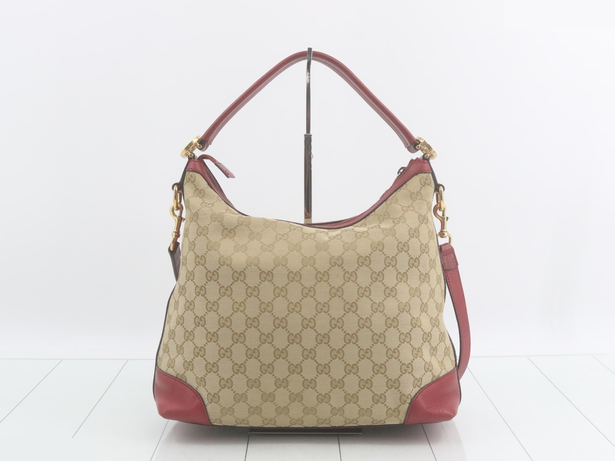 GG Canvas Leather 2-Way Shoulder Bag — view 2