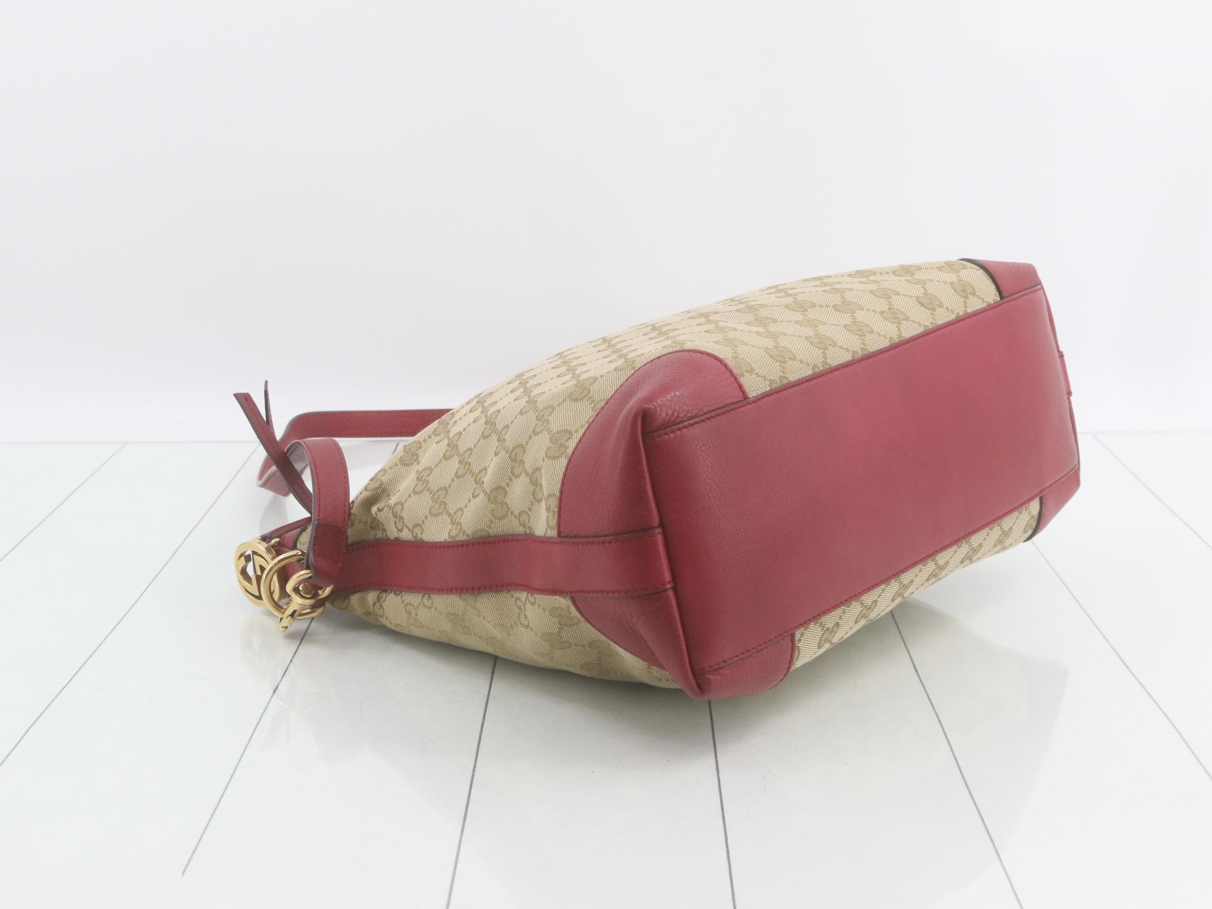 GG Canvas Leather 2-Way Shoulder Bag — view 5