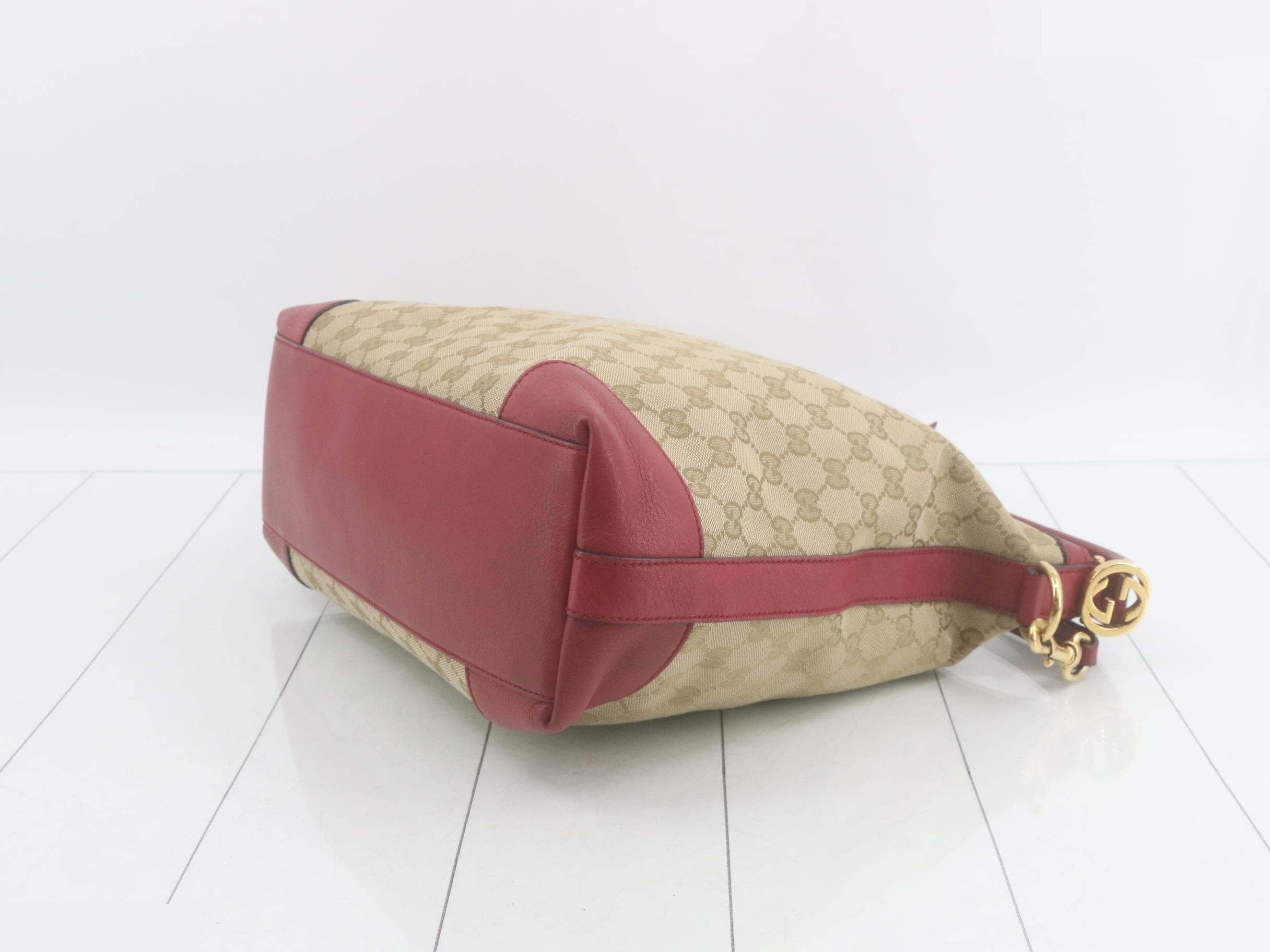 GG Canvas Leather 2-Way Shoulder Bag — view 6