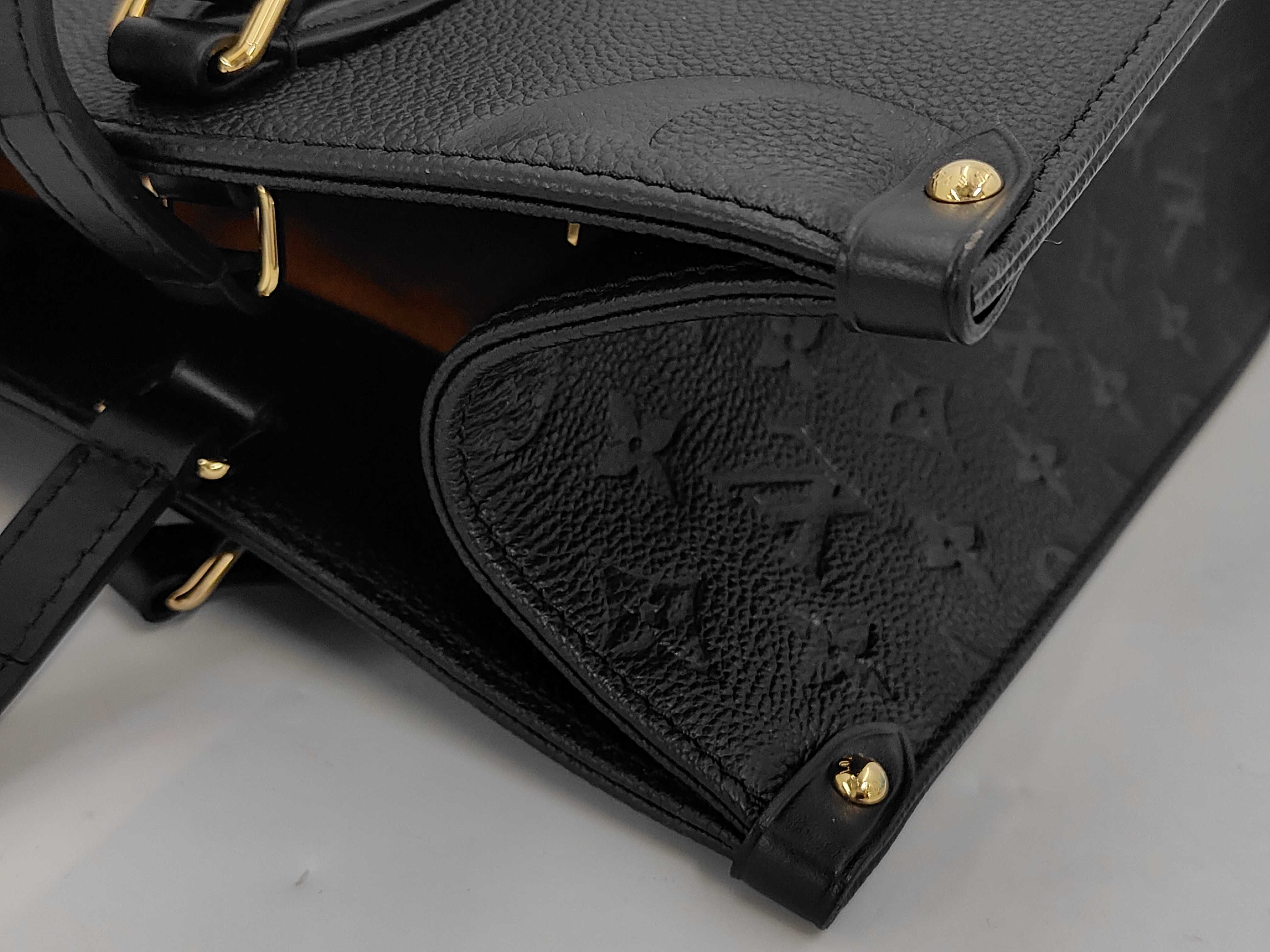On the Go MM Monogram Empreinte Tote Bag — view 12