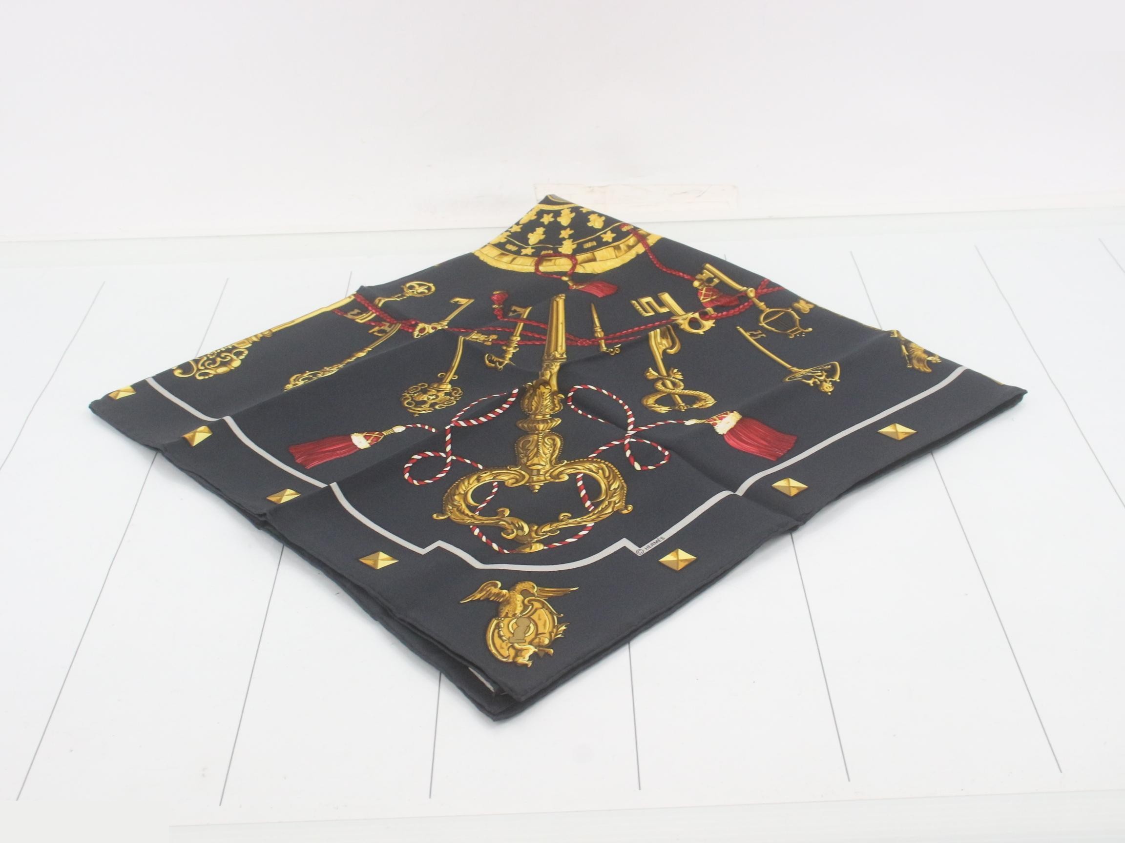 Carre 90 Les Cle Keys Black — view 2