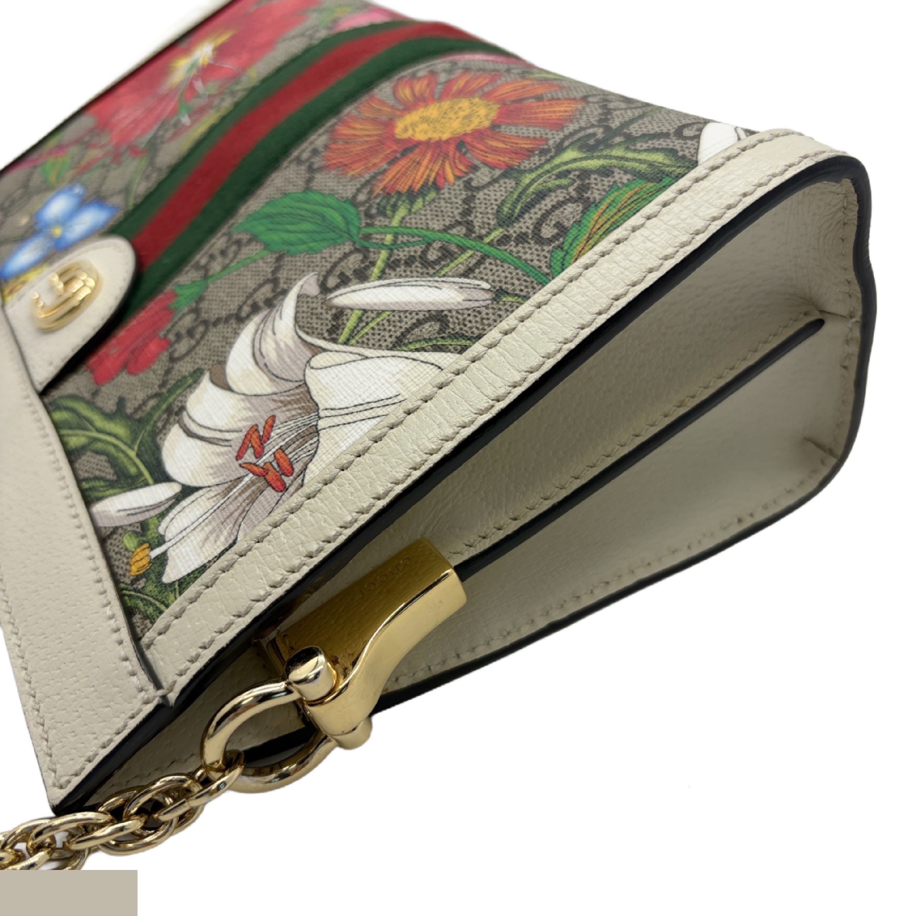 Ophidia Sherry Line Floral Shoulder Bag — view 3