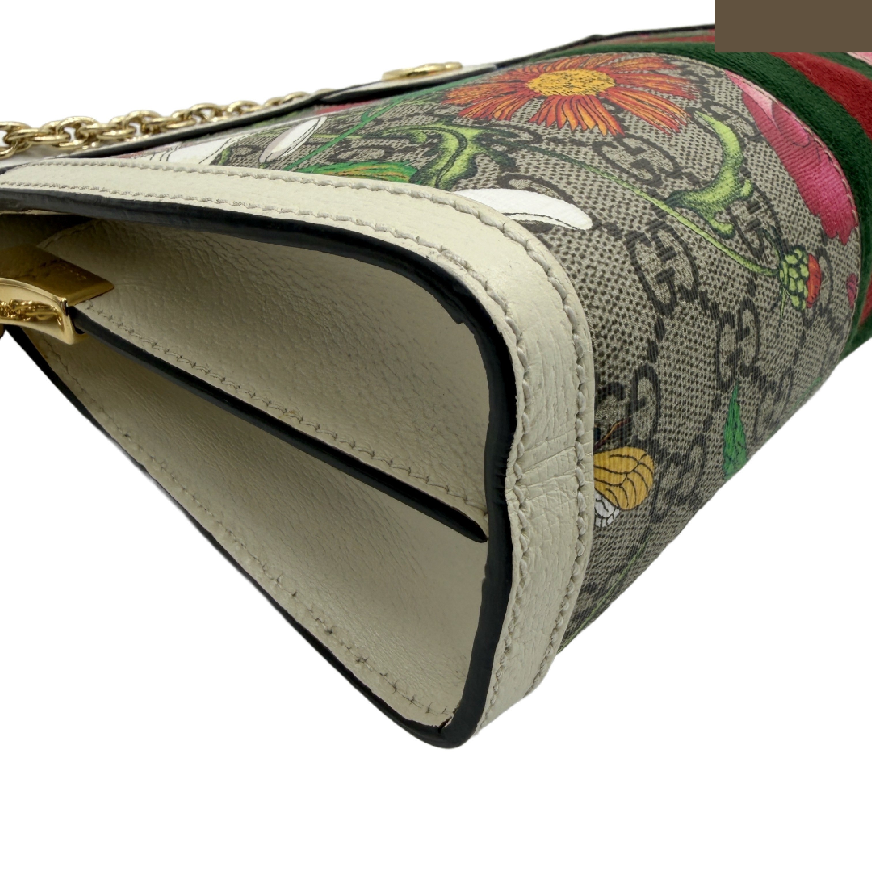 Ophidia Sherry Line Floral Shoulder Bag — view 4
