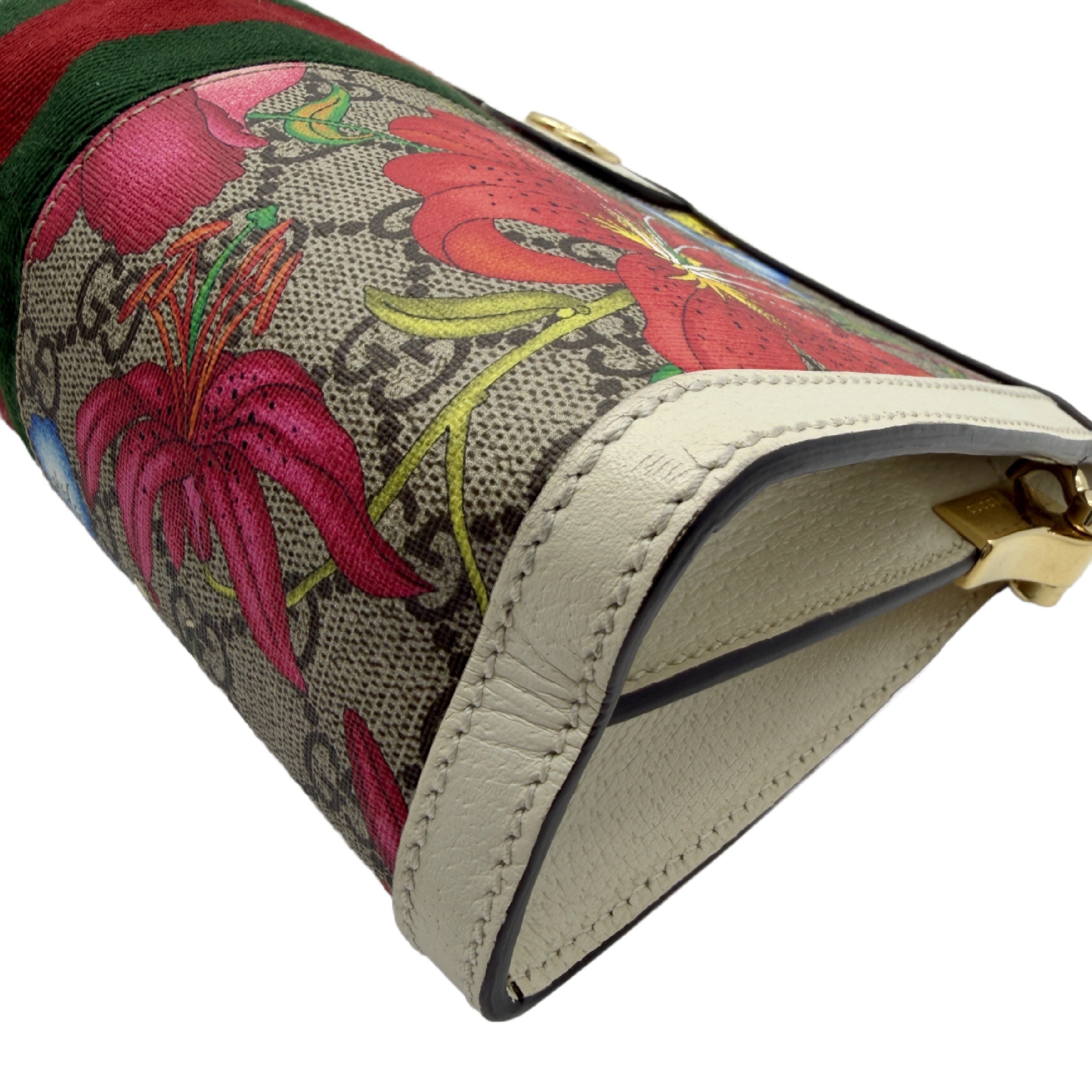 Ophidia Sherry Line Floral Shoulder Bag — view 5
