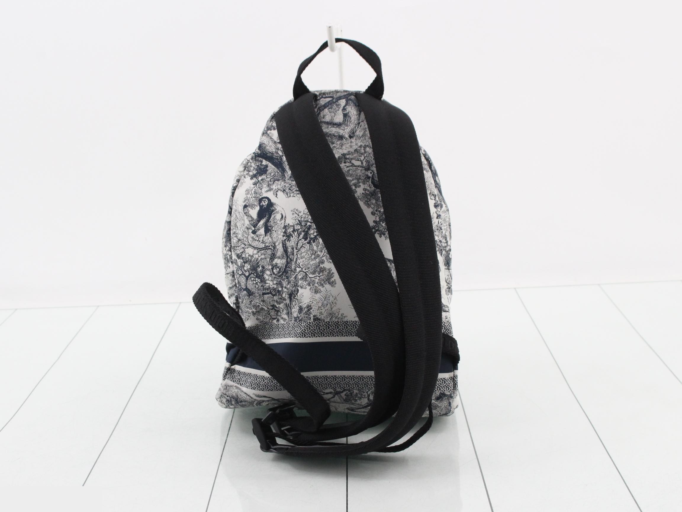 Travel Toile de Jouy Backpack — view 2