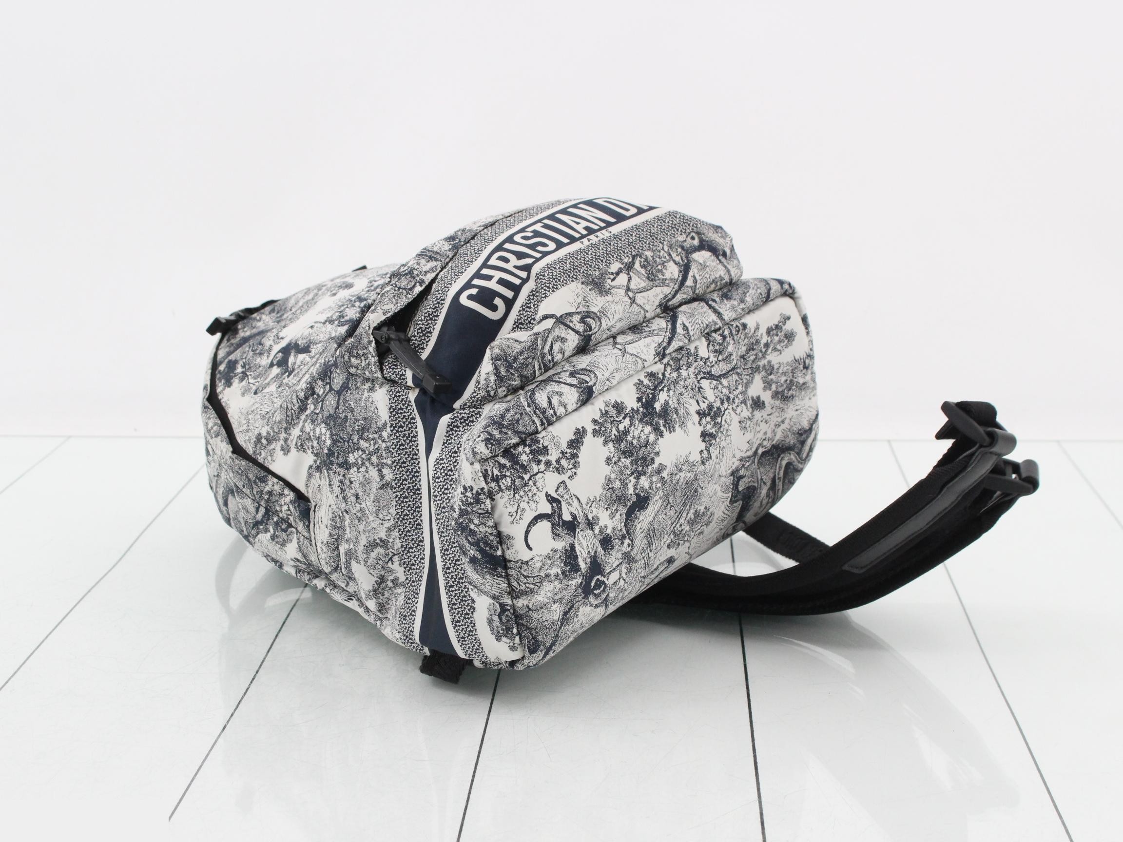 Travel Toile de Jouy Backpack — view 5