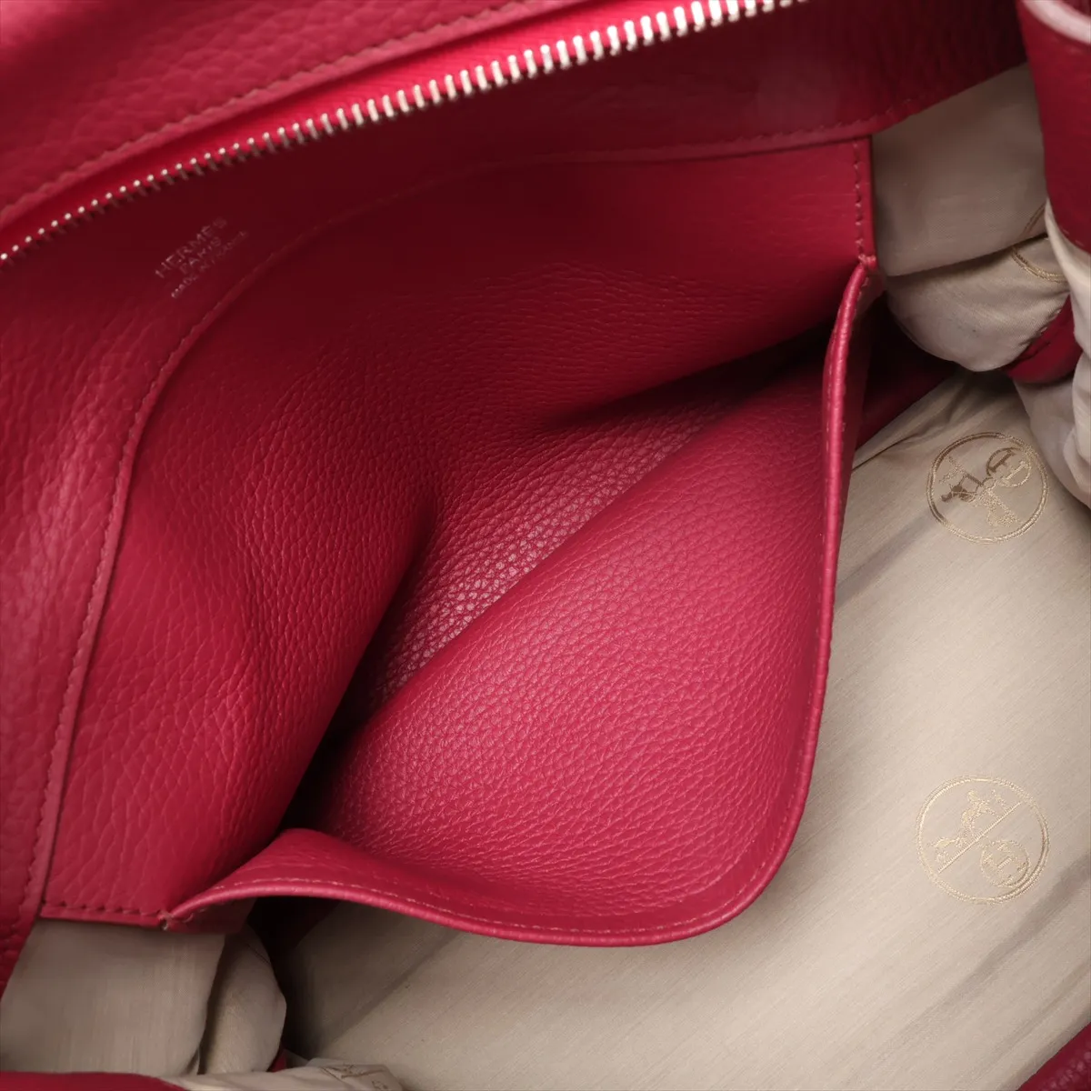 Atlas 35 Taurillon Clemence Rosewood Silver Hardware N:2010 — view 8