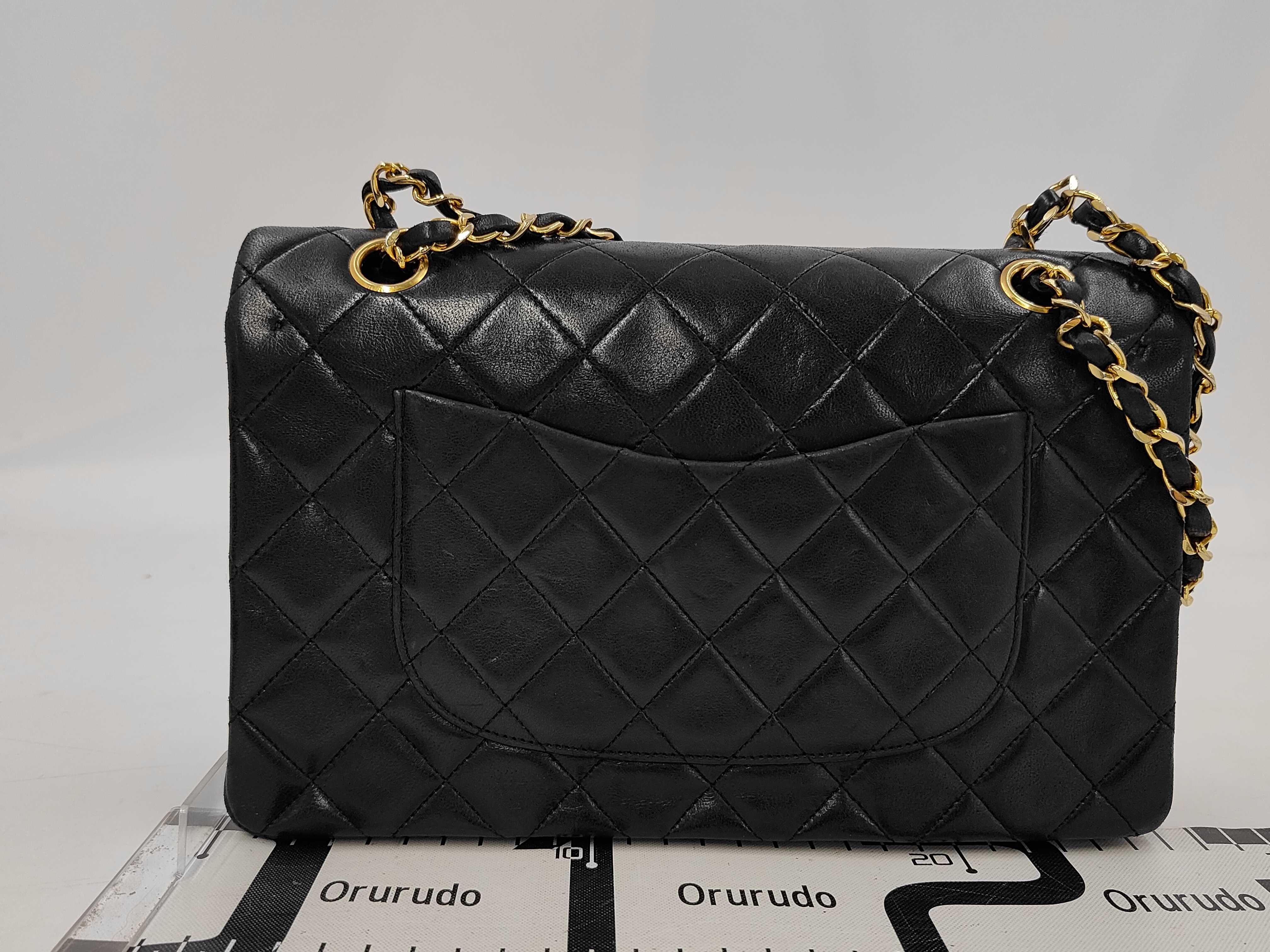 Matelassé 25 Double Flap Double Chain Lambskin Shoulder Bag — view 2