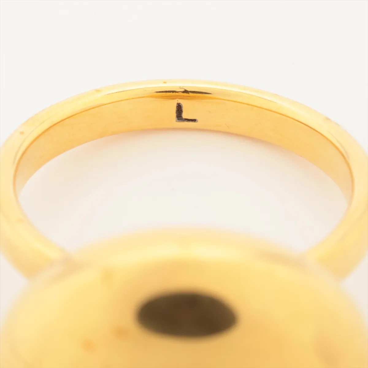 logo ring, GP gold, — view 3