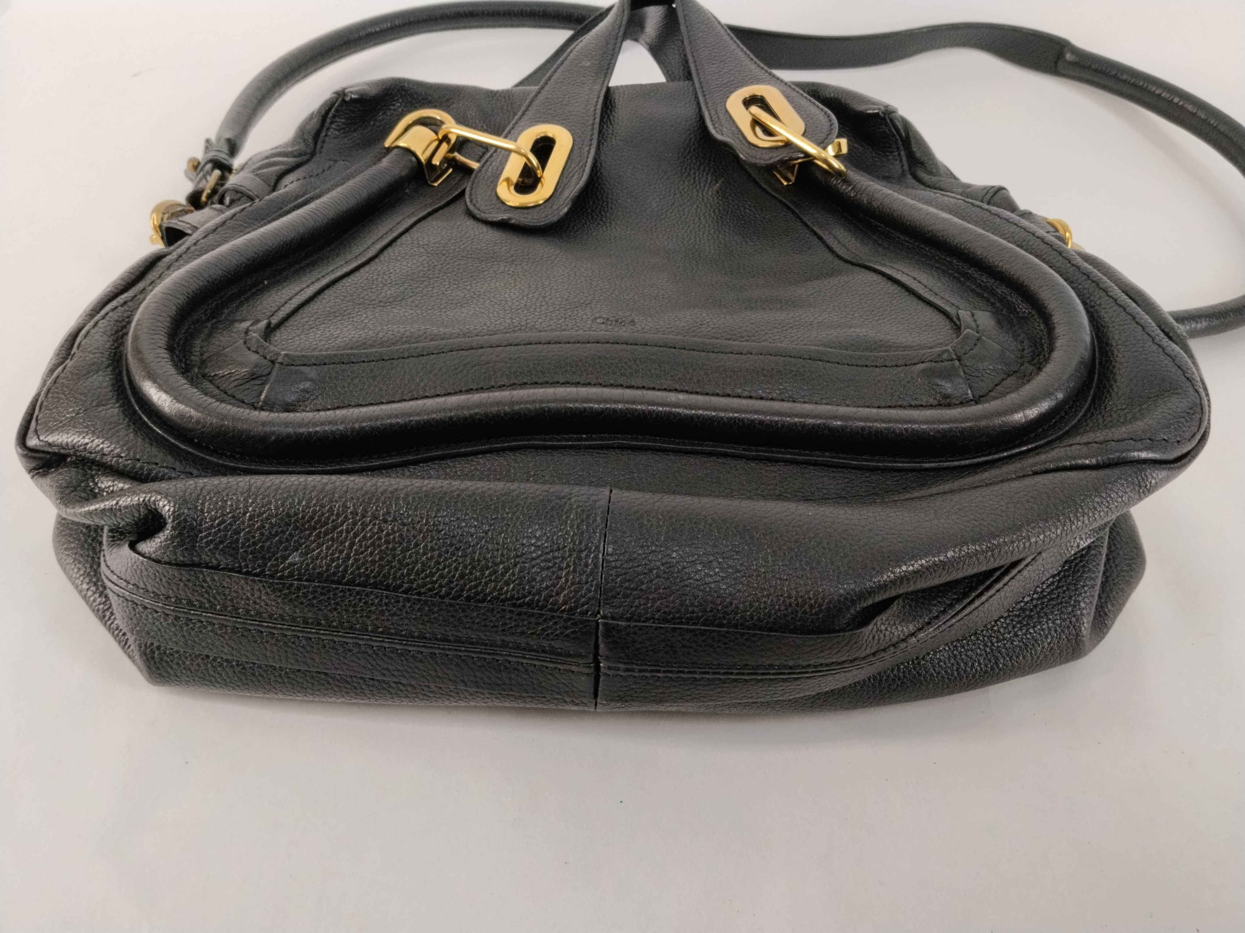 Paraty handbag tote bag, black tote bag — view 8