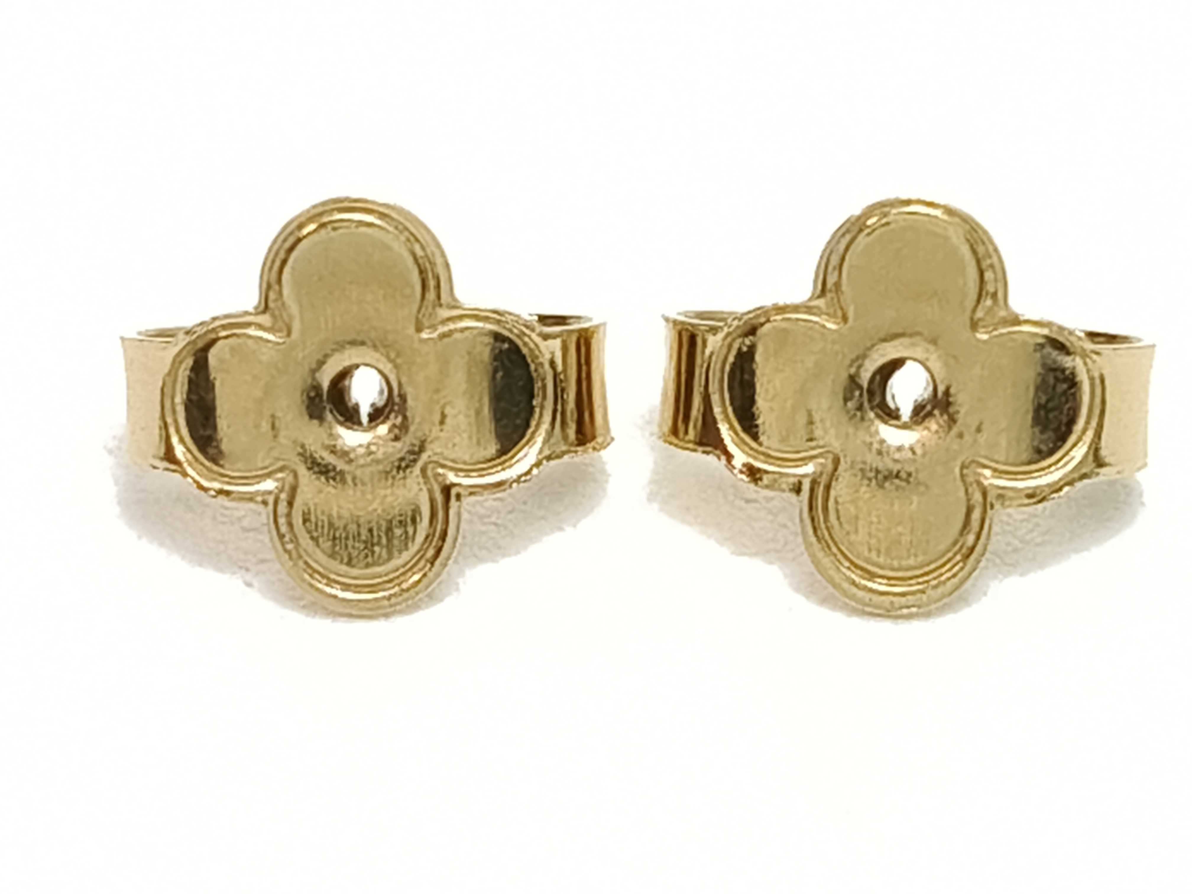 Essential V Gold Earrings — view 6