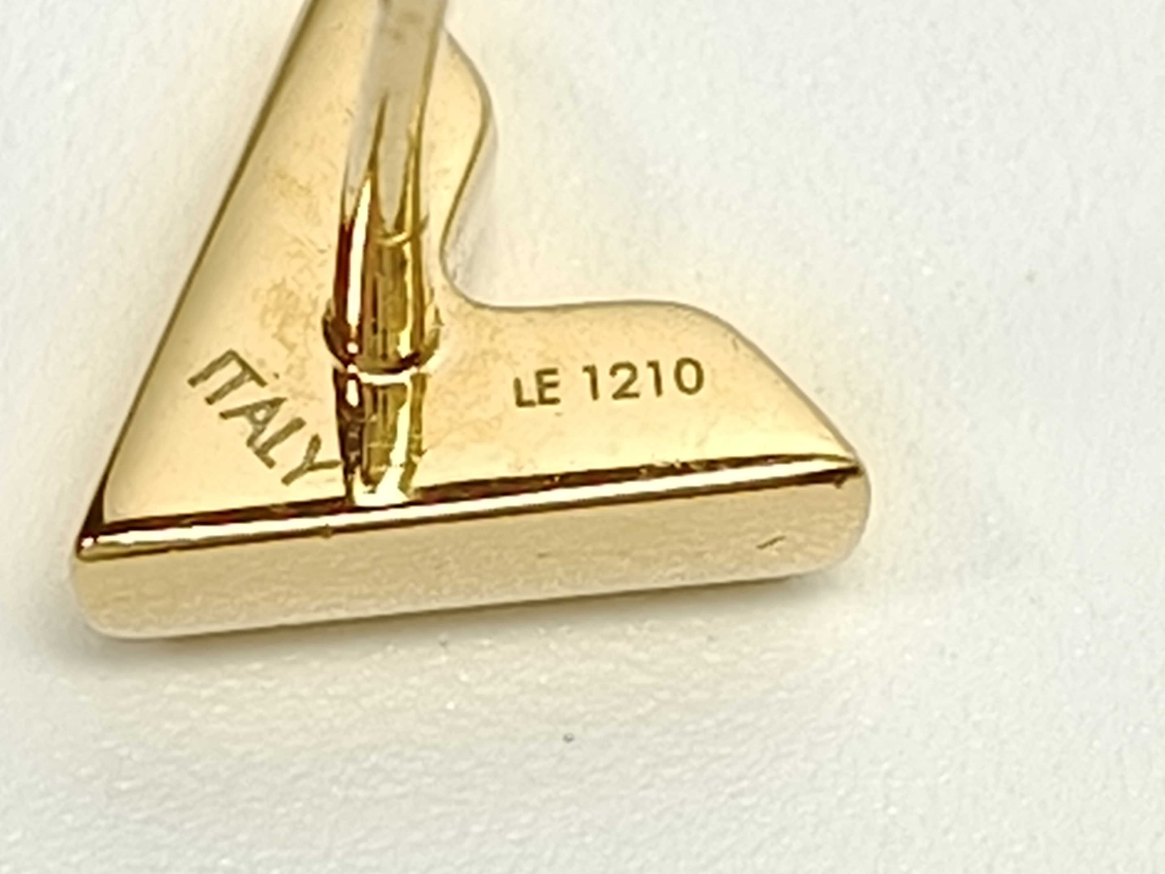 Essential V Gold Earrings — view 10